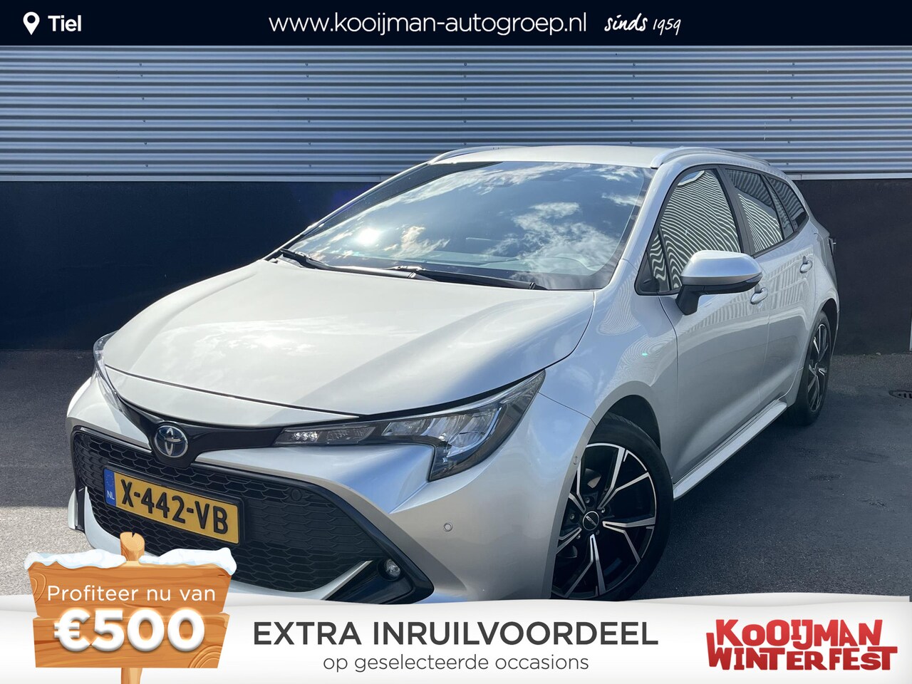 Toyota Corolla Touring Sports - 1.8 Hybrid Dynamic Limited Navigatie Apple CarPlay/Android Auto, achteruitrij camera, adap - AutoWereld.nl