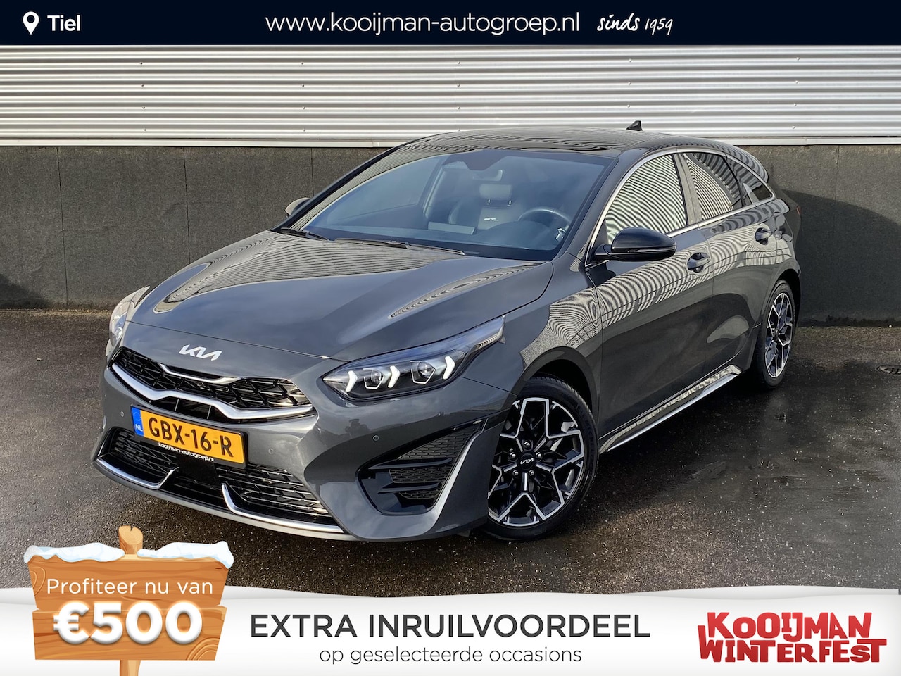 Kia Pro cee'd - 1.5 T-GDi GT-Line Schuif-/kanteldak, dodehoek detectie, stoel- & stuurverwarming, navigati - AutoWereld.nl