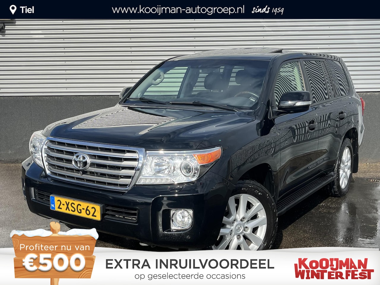 Toyota Land Cruiser V8 - 4.5 D-4D Executive 7p. 272PK Navigatie, Schuif/kanteldak, Lederen interieur, Cruise Contro - AutoWereld.nl