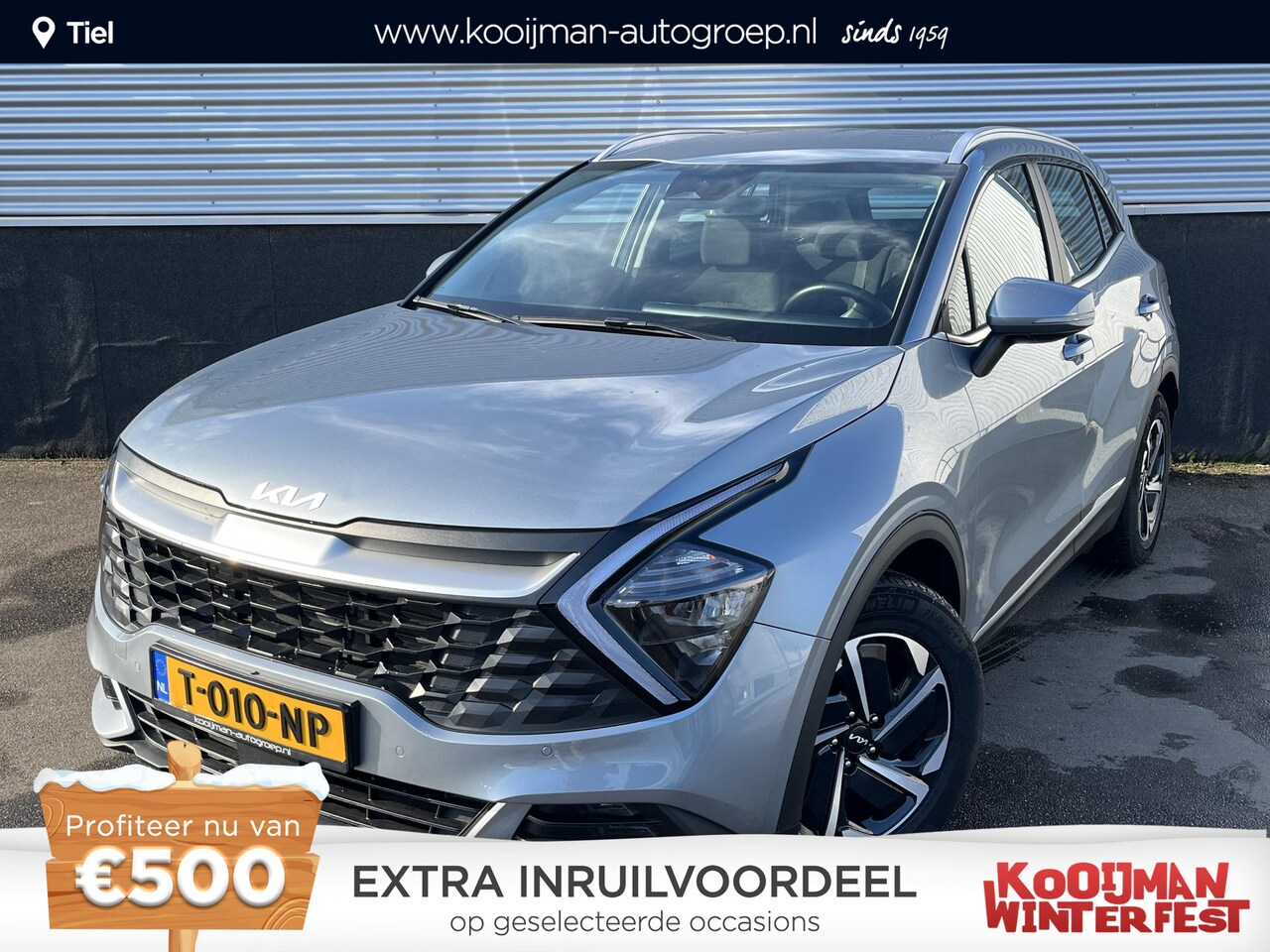 Kia Sportage - 1.6 T-GDi MHEV DynamicLine Trekhaak, Navigatie, Nieuw geleverd, Dealeronderhouden, BTW-aut - AutoWereld.nl