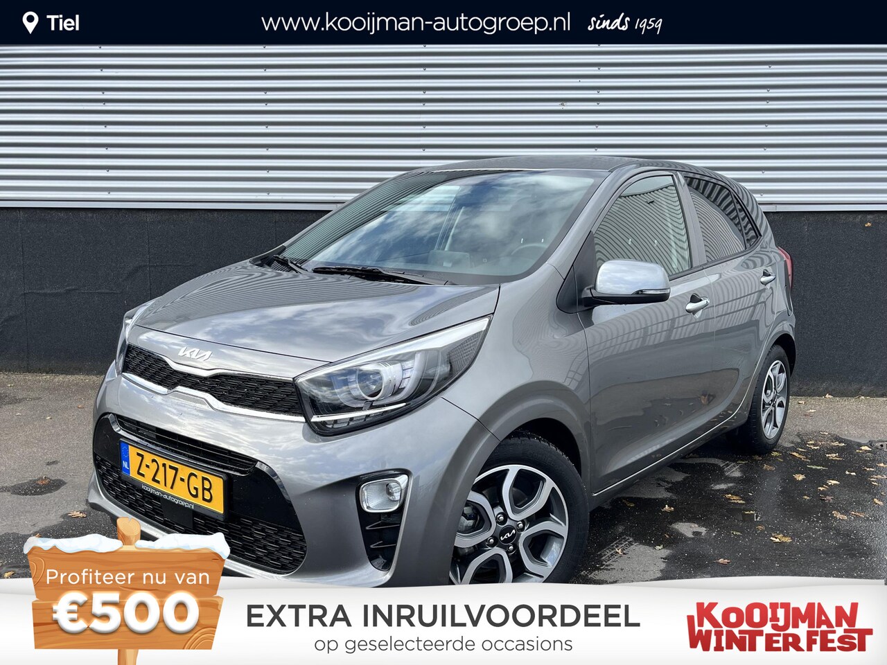 Kia Picanto - 1.0 DPi DynamicPlusLine Automaat, 1e eign. Climate control, Navigatie, Cruise control, LMV - AutoWereld.nl