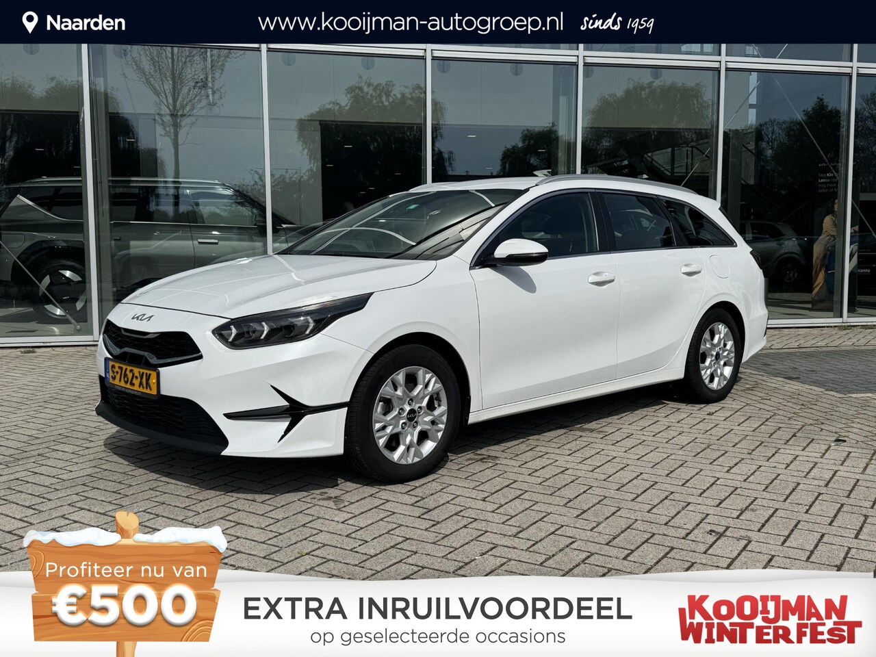 Kia Cee'd Sportswagon - Ceed 1.5 T-GDi DynamicLine | Trekhaak | lichtmetalen velgen | Navigatie | Achteruitrijcame - AutoWereld.nl