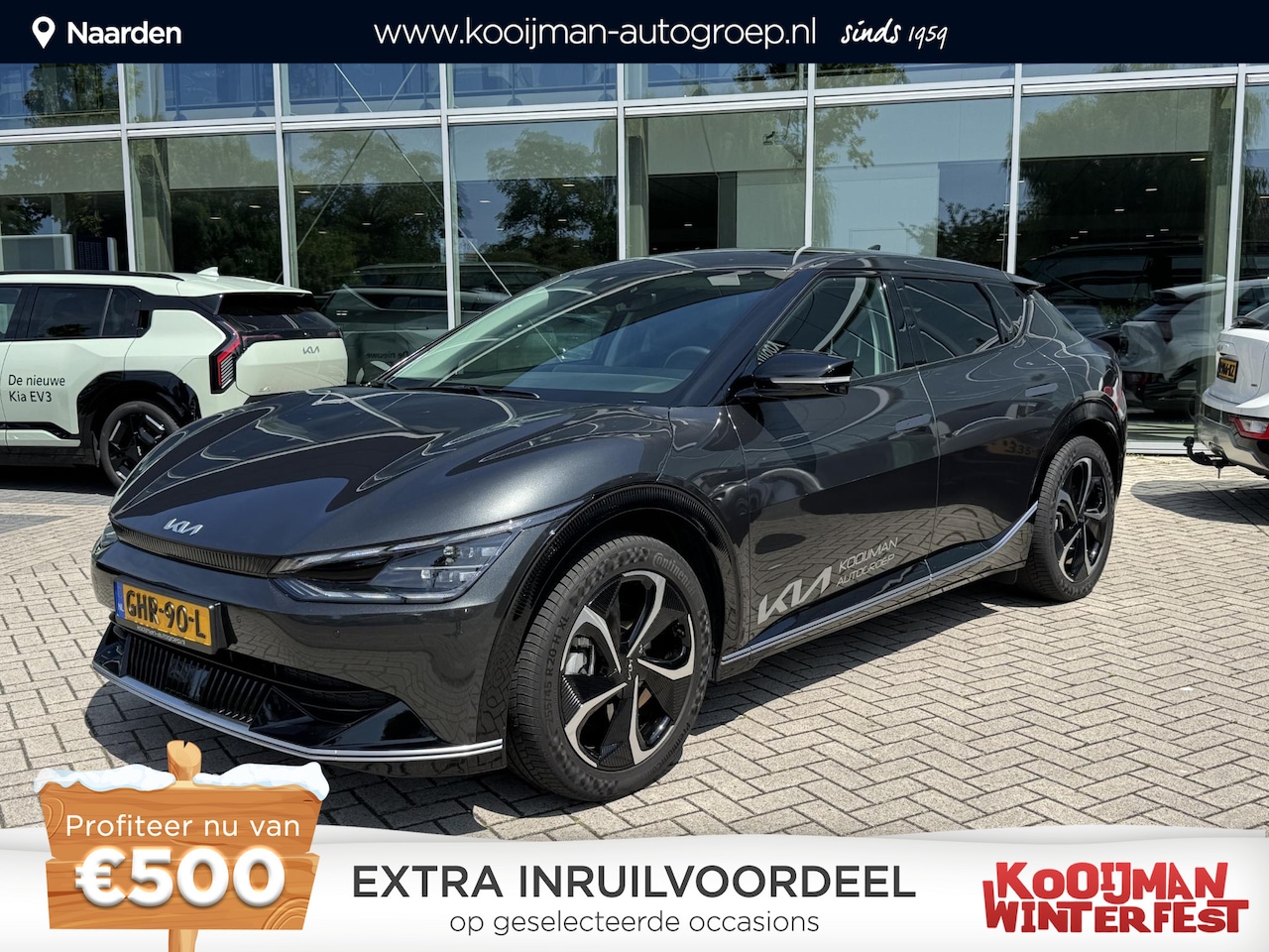 Kia EV6 - Edition Advanced 77.4 kWh | Stoel/stuur Verwarming | Geheugen Stoelen | Lane Keep Assist | - AutoWereld.nl