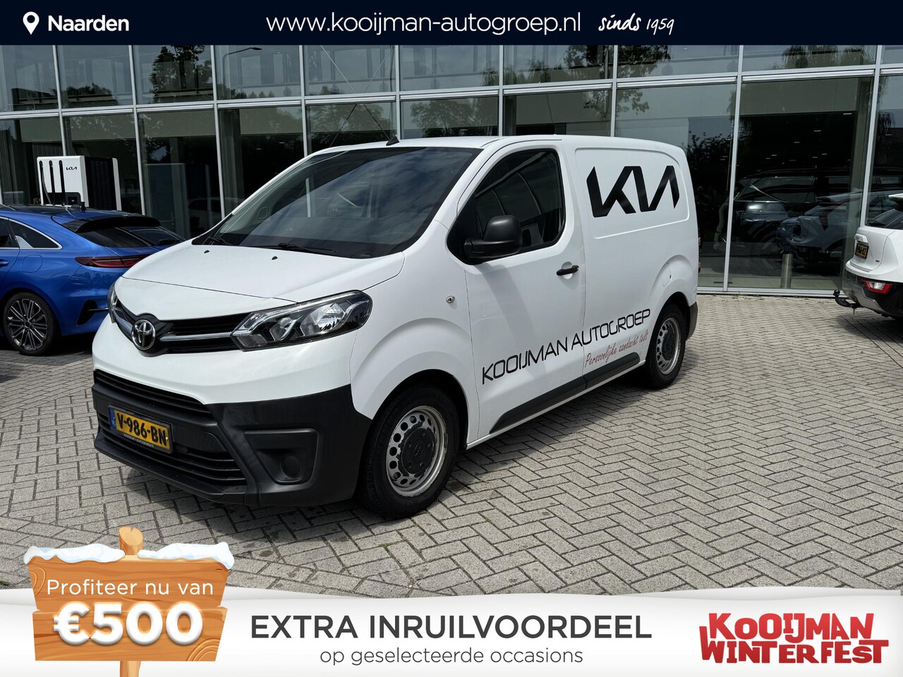 Toyota ProAce - 1.6 D-4D 70KW | Trekhaak | Lat-om-lat betimmering | Bijrijder bank | Cruise control | NL-B - AutoWereld.nl