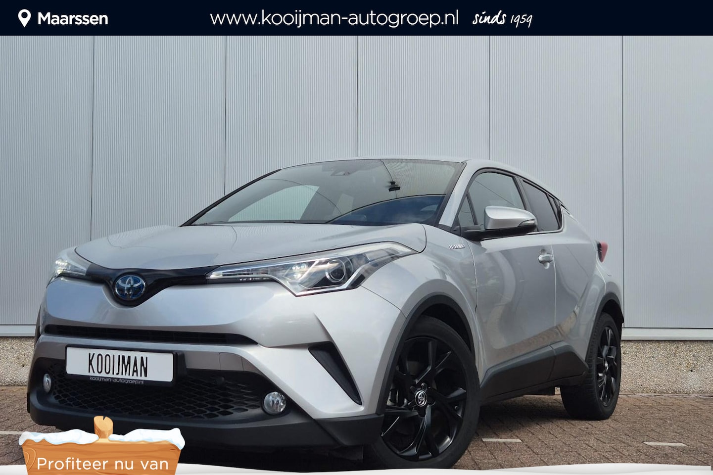 Toyota C-HR - 1.8 Hybrid Style Keyless, adaptieve cruise control, achteruitrij camera, lage KM stand, au - AutoWereld.nl