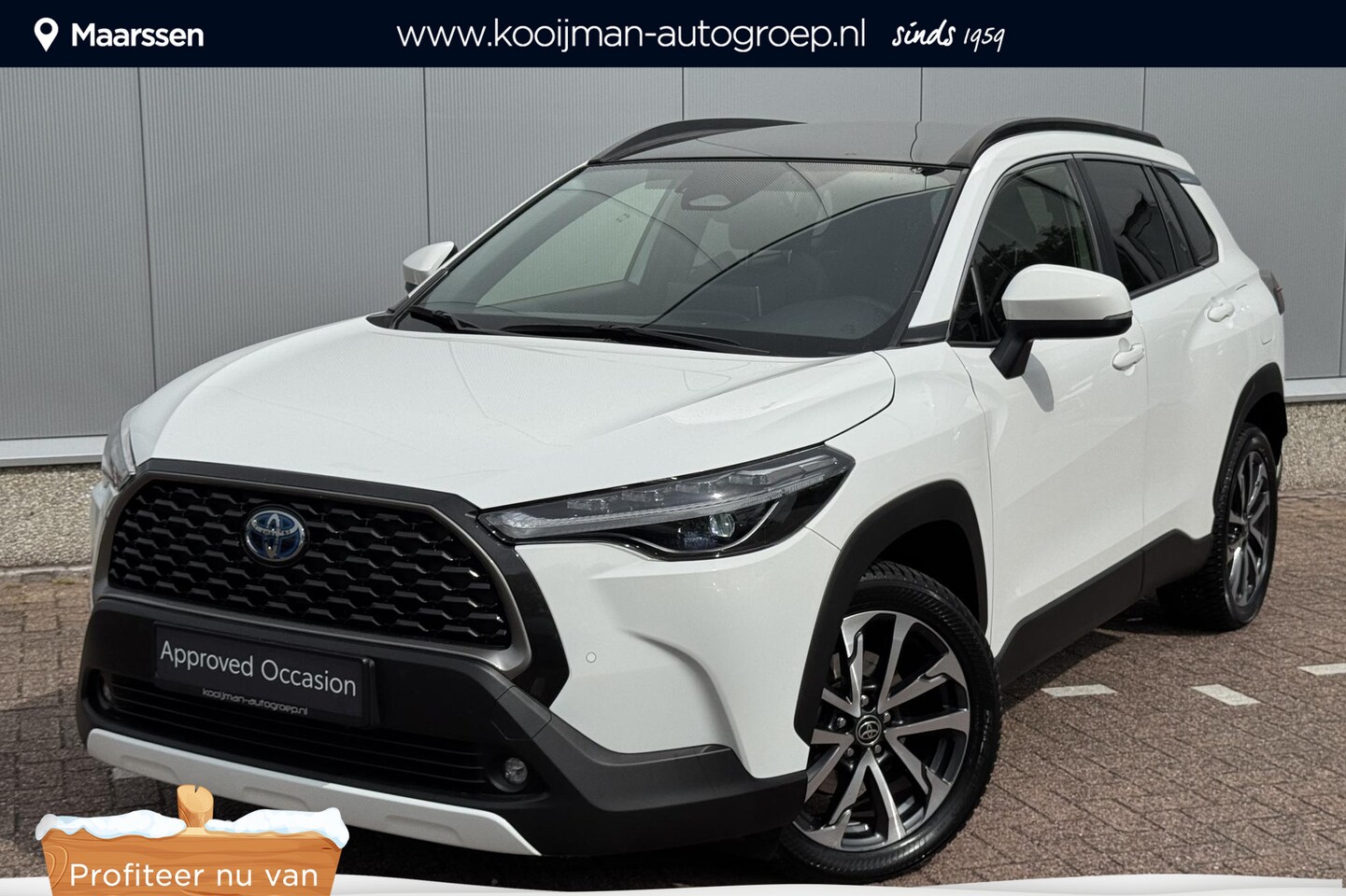 Toyota Corolla Cross - 1.8 Hybrid Executive Edition Panoramadak, Dodehoekdetectie, Parkeersensoren voor + achter, - AutoWereld.nl