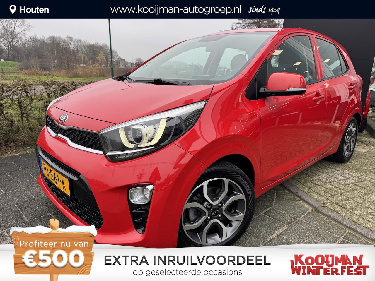 Kia Picanto - 1.0 CVVT First Edition Dealeronderhouden, Navigatie, Cruise Control, Climate Control, Lich - AutoWereld.nl