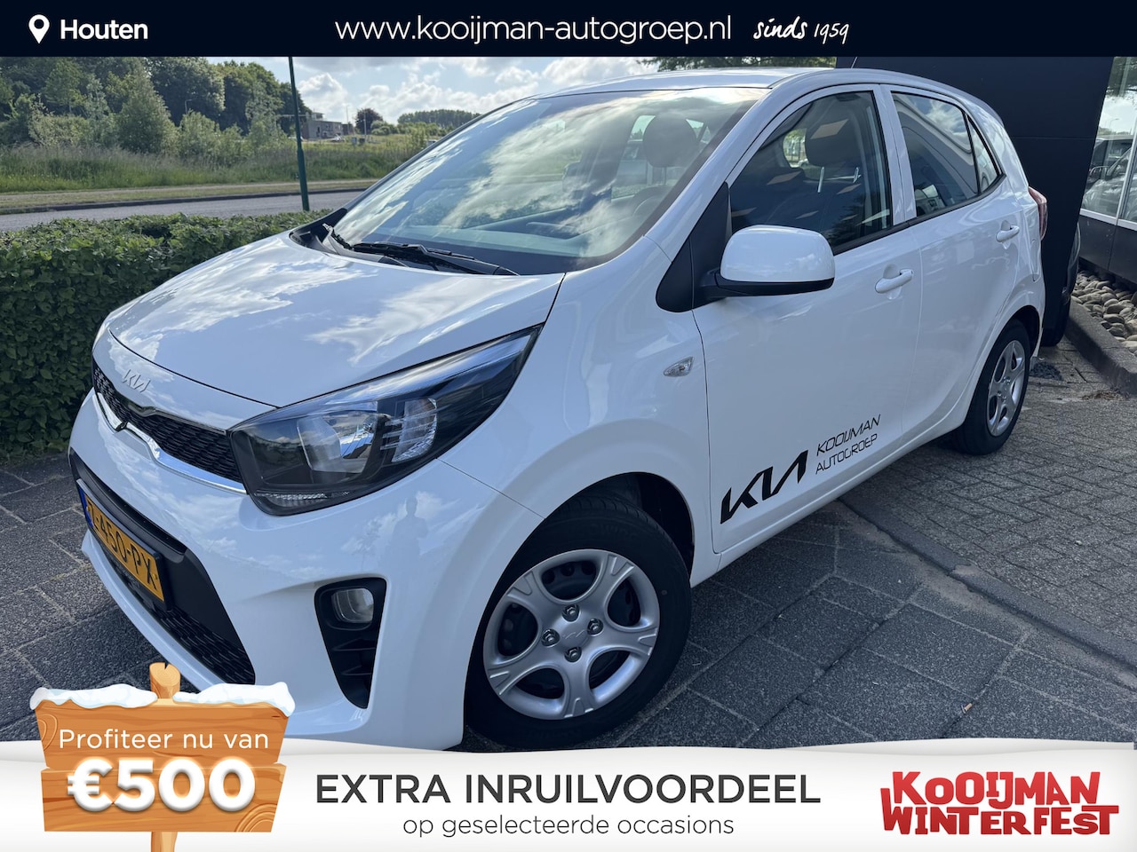 Kia Picanto - 1.0 DPi ComfortLine Eerste Eigenaar, Cruise Control, Bluetooth, Elektrische Ramen, Automat - AutoWereld.nl
