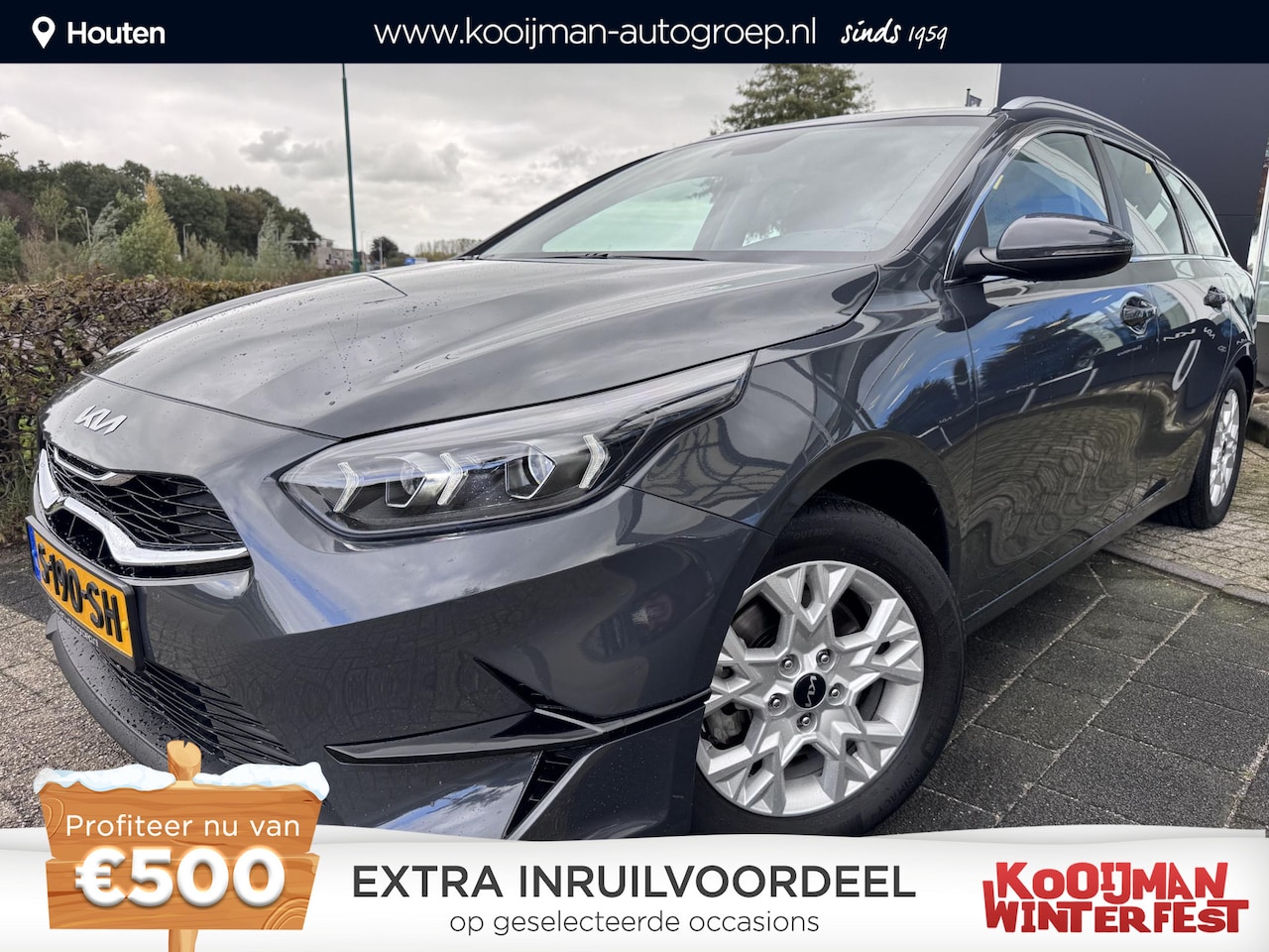 Kia Cee'd Sportswagon - Ceed 1.5 T-GDi DynamicLine , Afneembare trekhaak, Full map navigatie, Parkeersensoren acht - AutoWereld.nl