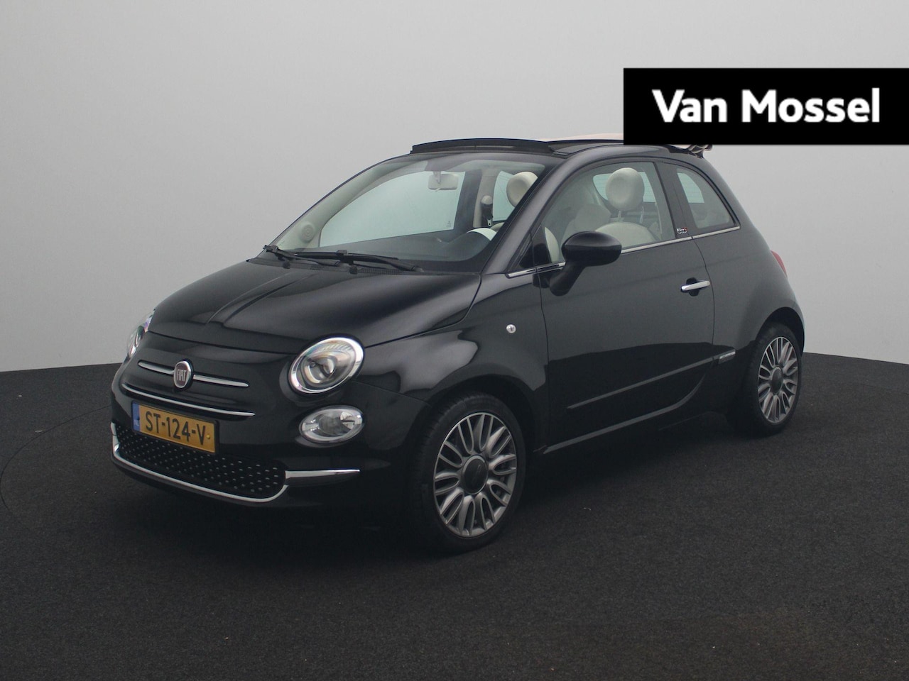 Fiat 500 C - 0.9 TwinAir Turbo Lounge | Automaat | Navigatie | Climate control | Parkeersensoren - AutoWereld.nl