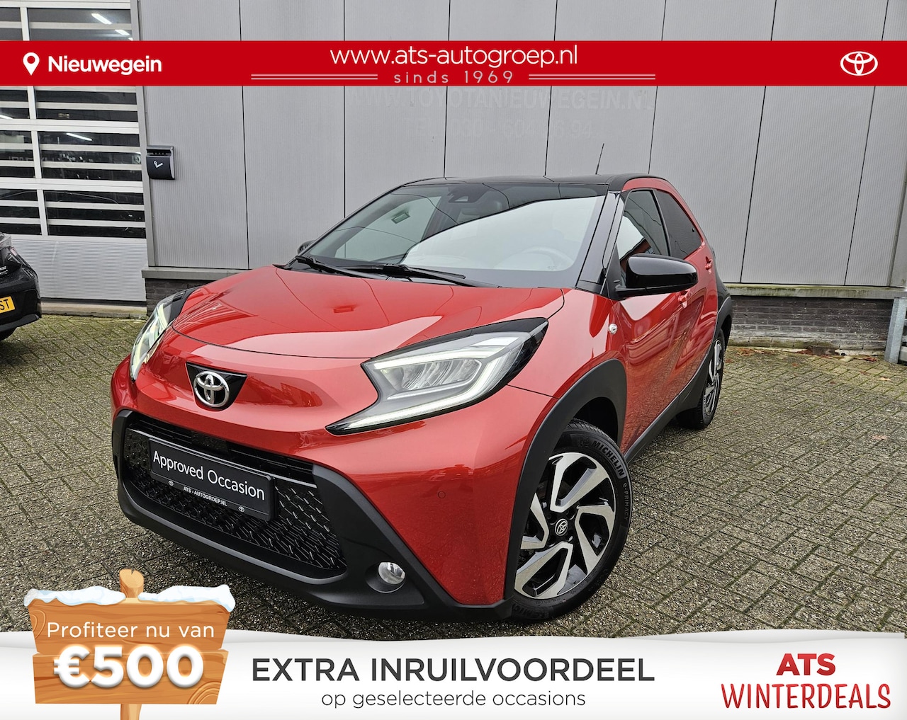 Toyota Aygo X - 1.0 VVT-i MT Premium Special | Parkeersensoren rondom | Full map Navigatie | Keyless/Smart - AutoWereld.nl