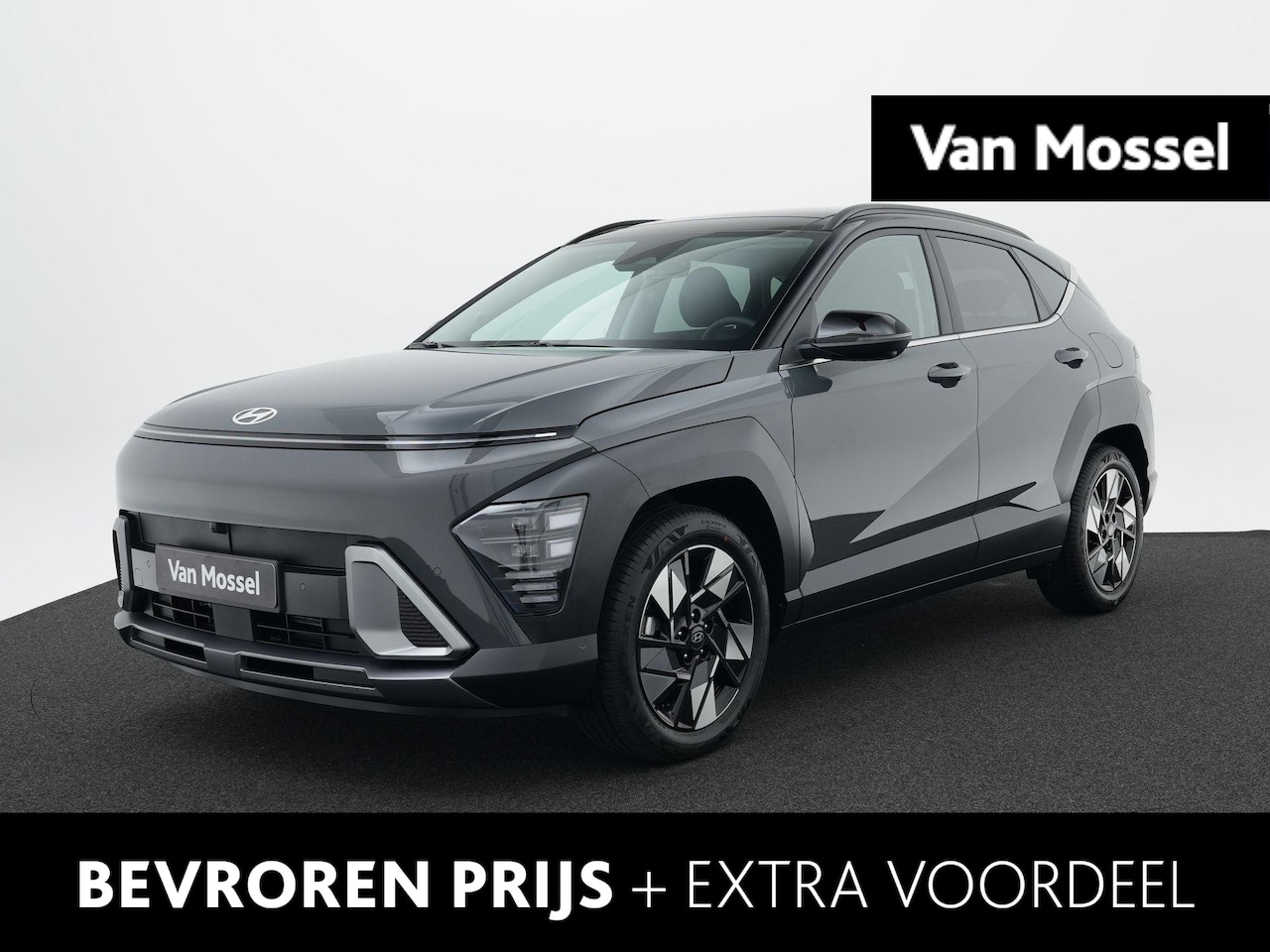 Hyundai Kona - 1.6 GDI HEV Premium Sky | Nieuw uit voorraad leverbaar | Schuif/Kantel dak | Lederen bekle - AutoWereld.nl