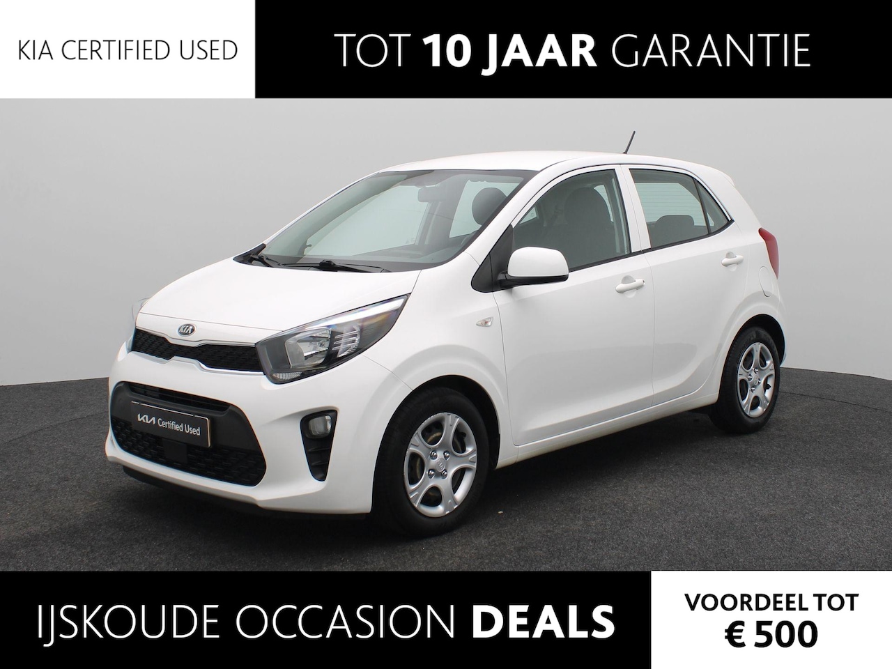 Kia Picanto - 1.0 DPi ComfortLine AUTOMAAT | Cruise Control | Airco | Audio | Bluetooth | Uitlaat sierst - AutoWereld.nl