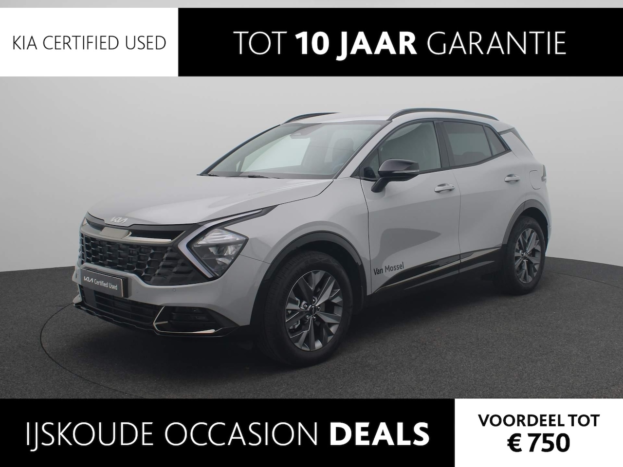 Kia Sportage - 1.6 T-GDi Hybrid Dark Edition Leder | Navi | Camera | Clima | Cruise | Stoelverwarming - AutoWereld.nl