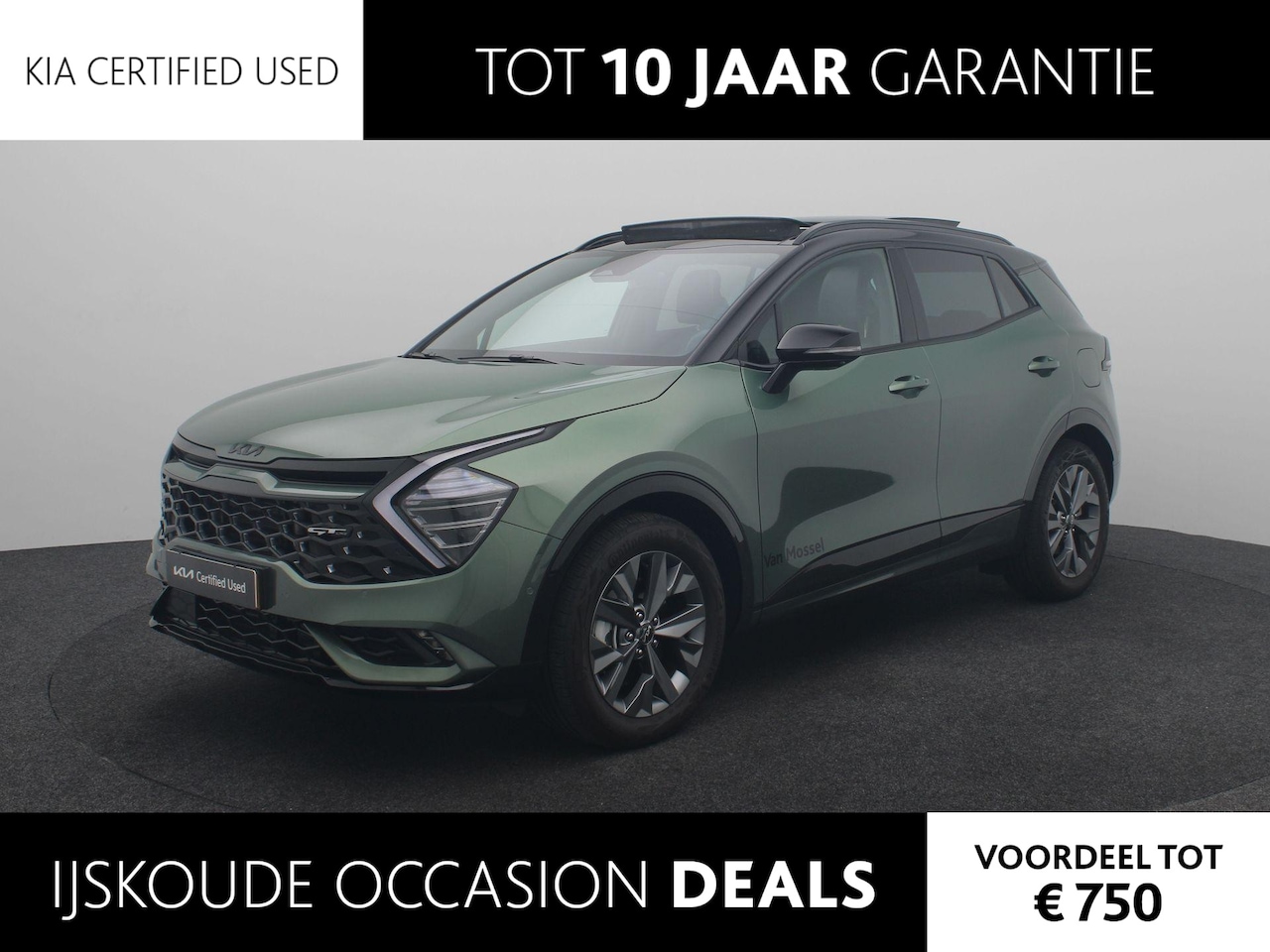 Kia Sportage - 1.6 T-GDi Hybrid GT-PlusLine | Demo | Black Pack | Trekhaak | | Premium Sound | Stoel verw - AutoWereld.nl
