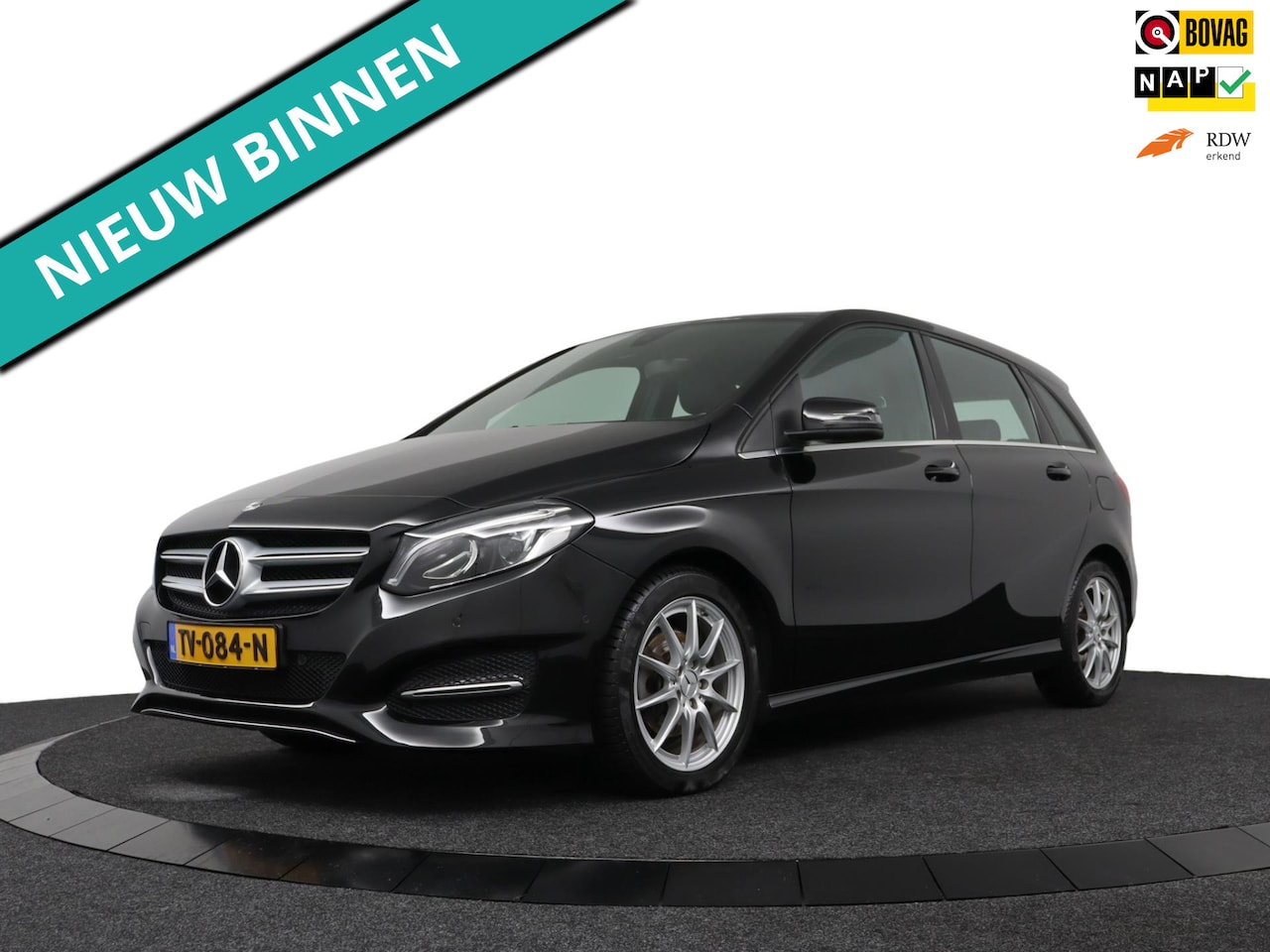 Mercedes-Benz B-klasse - 180 Ambition Automaat/Navigatie/Trekhaak/Parkeersensoren - AutoWereld.nl