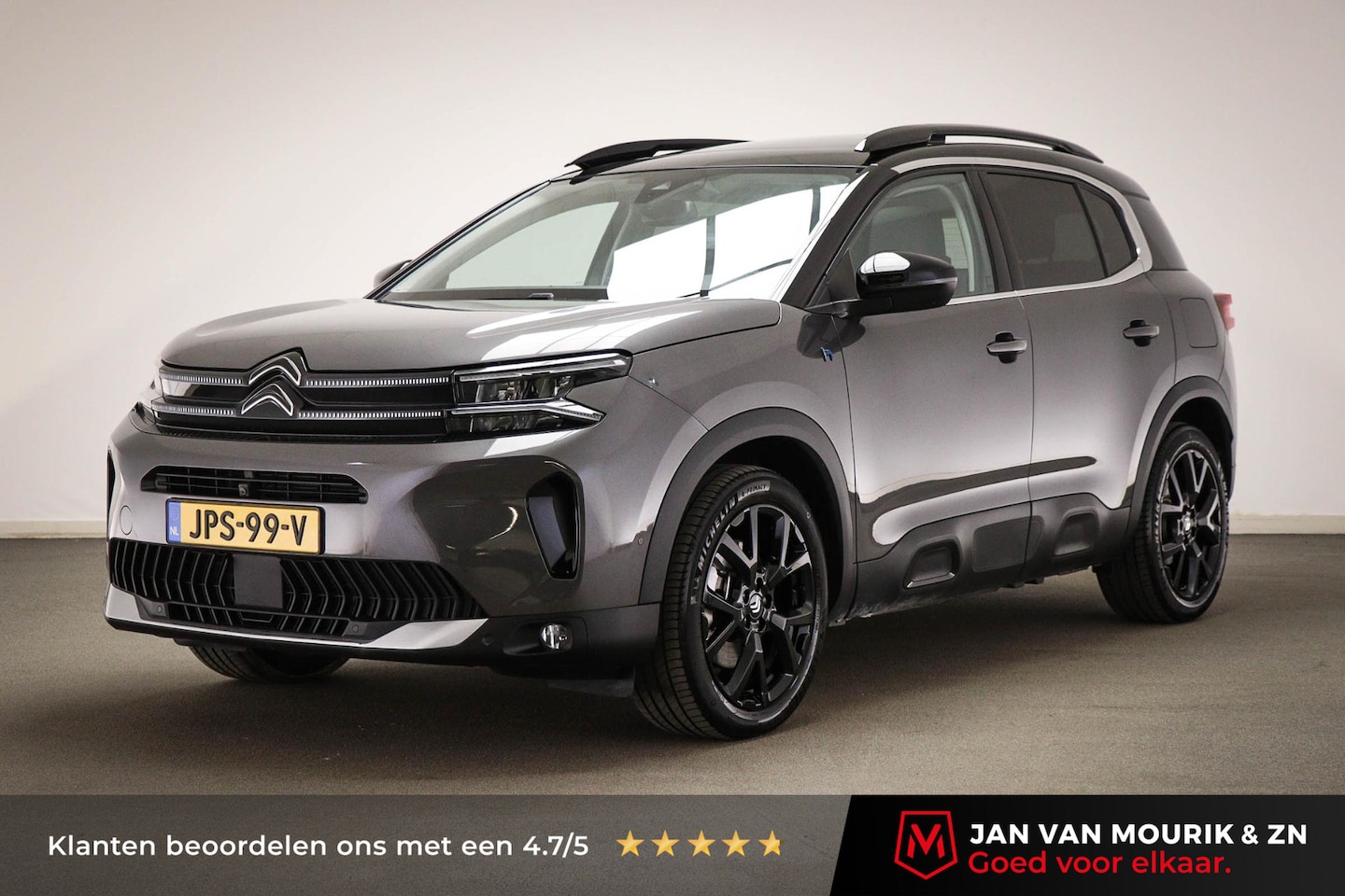 Citroën C5 Aircross - 1.6 Plug-in Hybrid 180 Max | PANORAMADAK | BLACK- PACK | DAB | APPLE | 360 CAMERA | 19" - AutoWereld.nl
