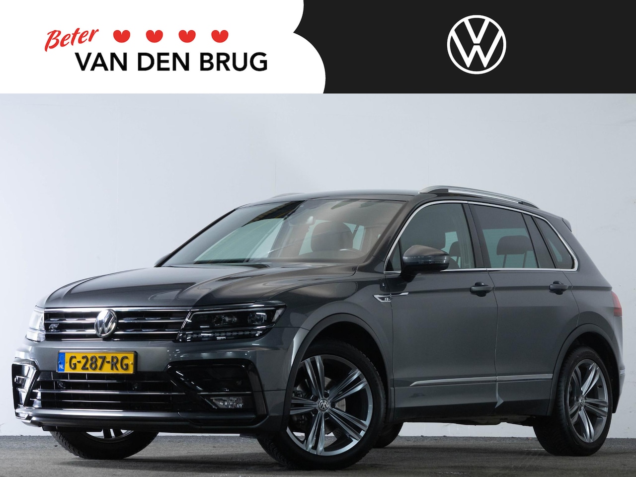 Volkswagen Tiguan - R-Line 1.5 TSI 130 PK | LED Plus | Trekhaak | Adaptieve Cruise Control | - AutoWereld.nl