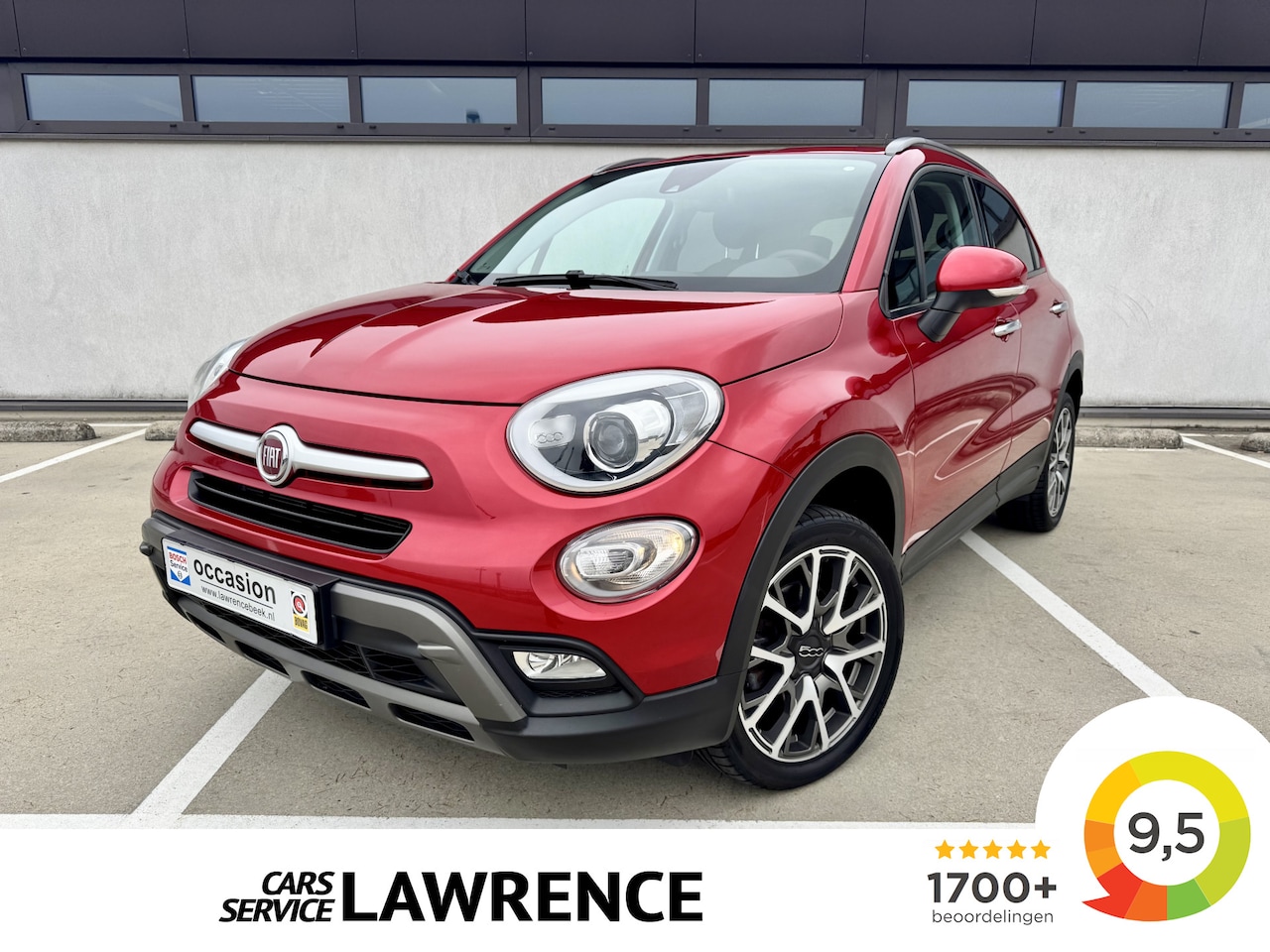 Fiat 500 X Cross - 1.4 Turbo 170 pk MultiAir CrossPlus 4X4 | Leer | Navi | Elekt.Stoelen | Stoel en Stuur ver - AutoWereld.nl