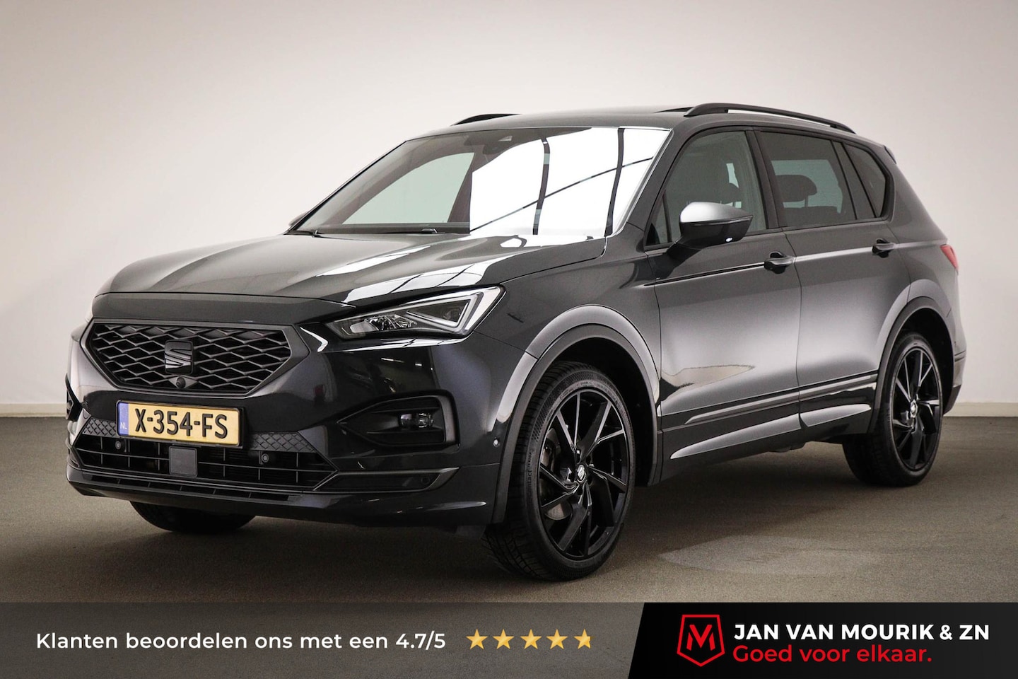 SEAT Tarraco - 1.5 TSI FR Business Intense 7p. | LEDER PACK | PANORAMADAK | BEATS DAB | ACHTERBANKVERWARM - AutoWereld.nl