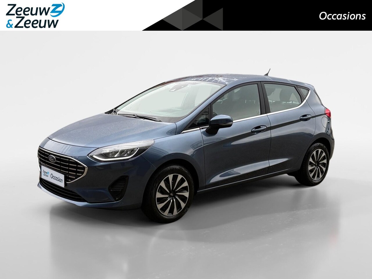 Ford Fiesta - 1.0 EcoBoost Hybrid Titanium | Navigatie | Climate Control | Cruise Control | Apple Carpla - AutoWereld.nl