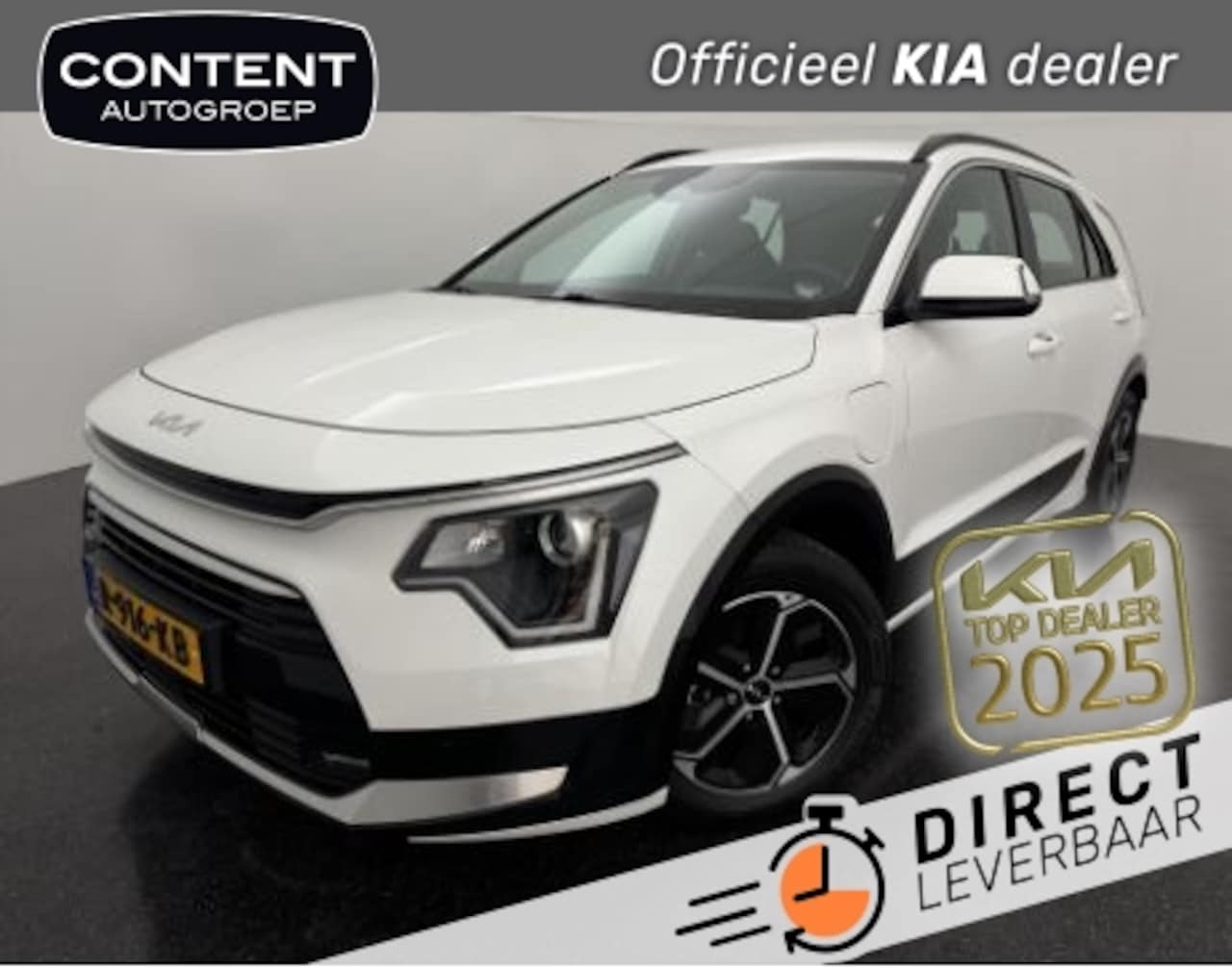 Kia Niro - 1.6 GDi Plug-in Hybrid 183pk DCT6 DynamicLine | Trekhaak - AutoWereld.nl