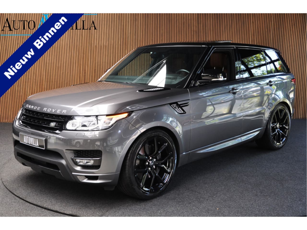 Land Rover Range Rover Sport - 5.0 V8 Supercharged SVR Panodak Leer Navi Camera PDC 22" LM velgen Elektr. achterklep Afne - AutoWereld.nl