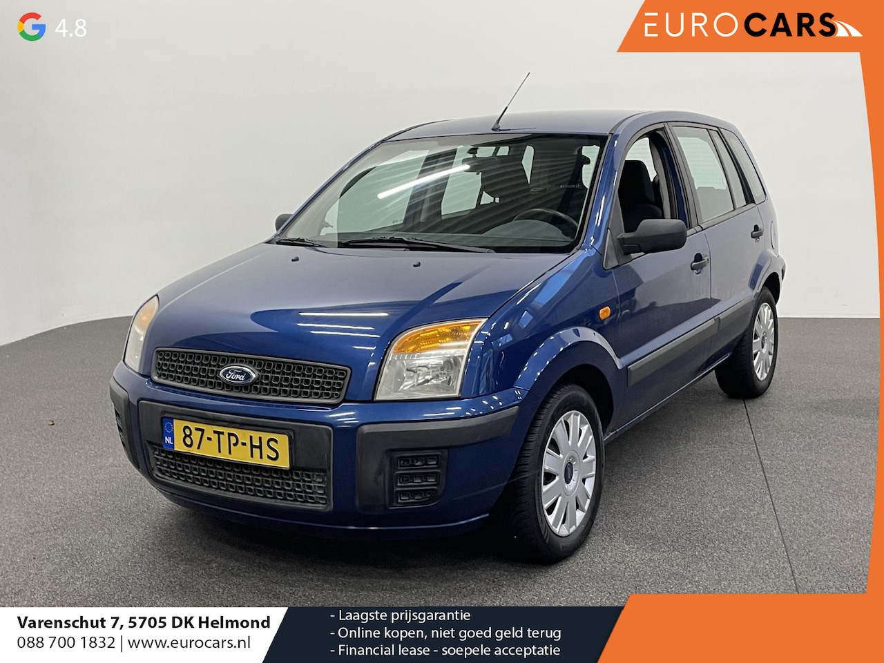 Ford Fusion - 1.4-16V Champion Airco Radio Getint Glas Centrale Vergrendeling APK tot 02/2026 - AutoWereld.nl