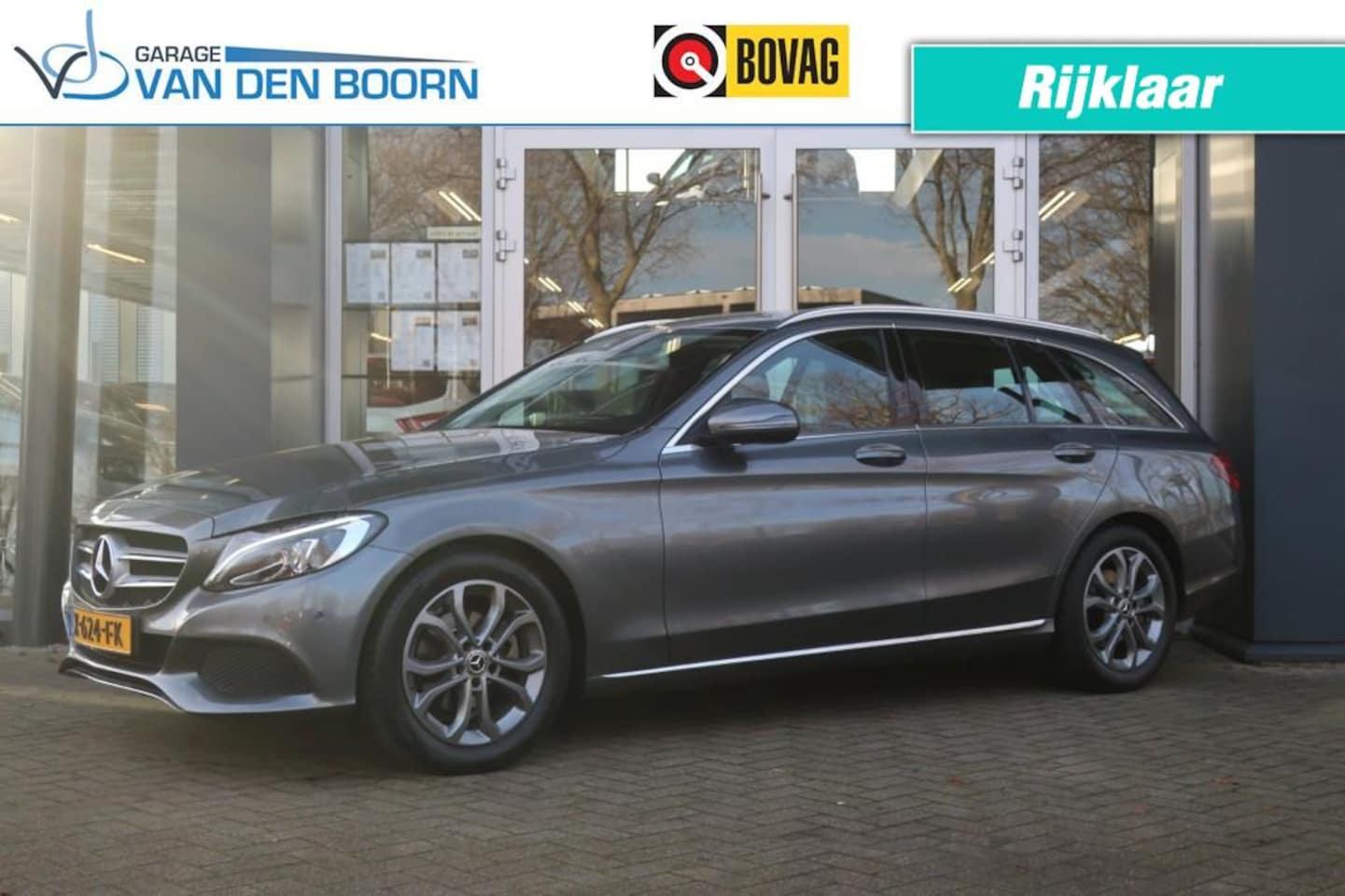 Mercedes-Benz C-klasse - C180 157PK, Trekhaak, LED, PDC Rondom, Dode Hoek Monitor, etc. - AutoWereld.nl
