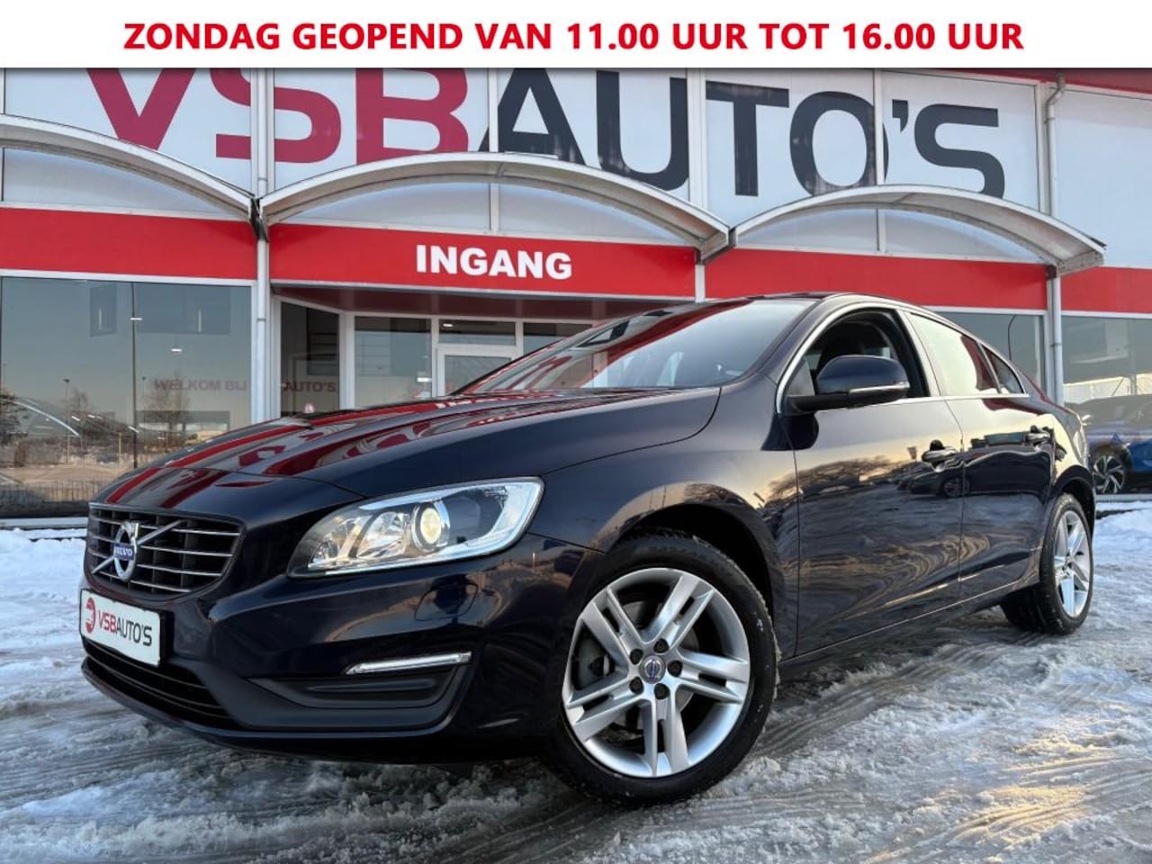 Volvo S60 - 1.5 T3 NORDIC+ 152PK LED NAVIGATIE TREKHAAK ECC-AIRCO LMV PDC - AutoWereld.nl