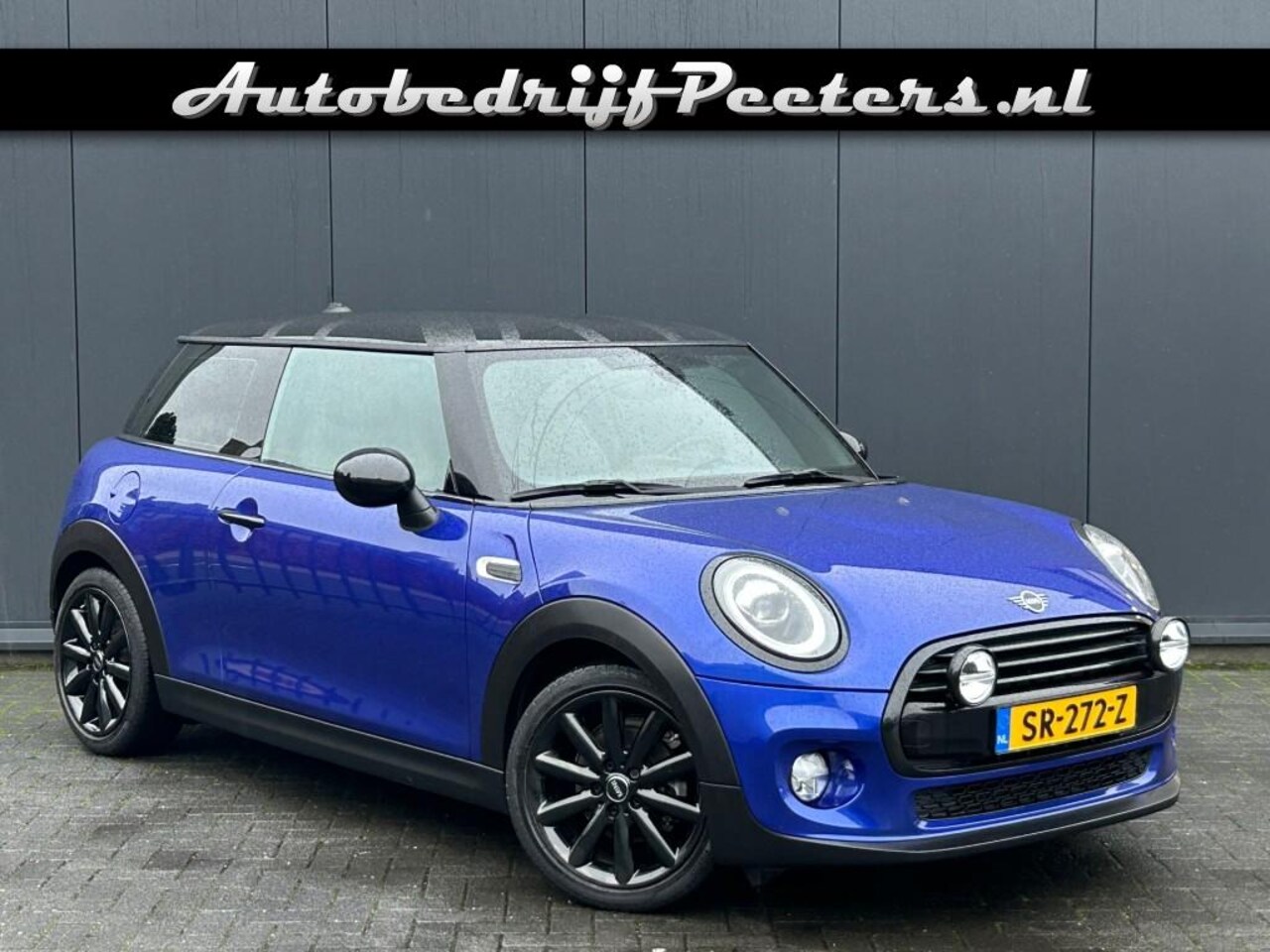 MINI Cooper - 1.5 Sportstoelen Leder Navigatie LED Cruise Zwart optiek NL-auto - AutoWereld.nl