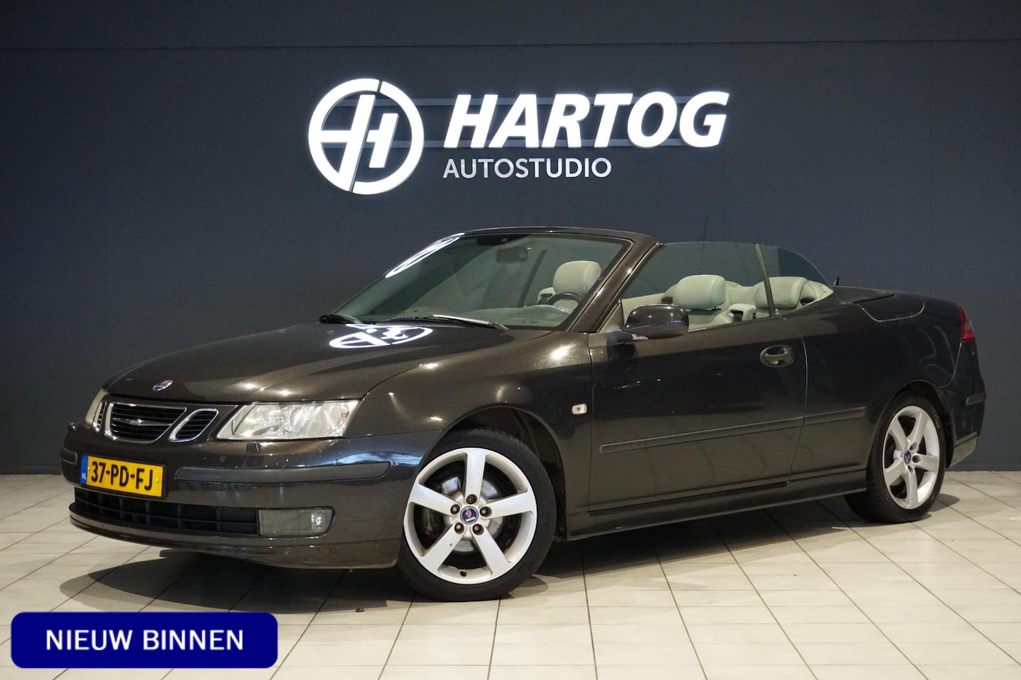 Saab 9-3 Cabrio - 1.8t Vector *EERSTE EIGENAAR* + ORIG. NEDERLANDS / NAP! - AutoWereld.nl