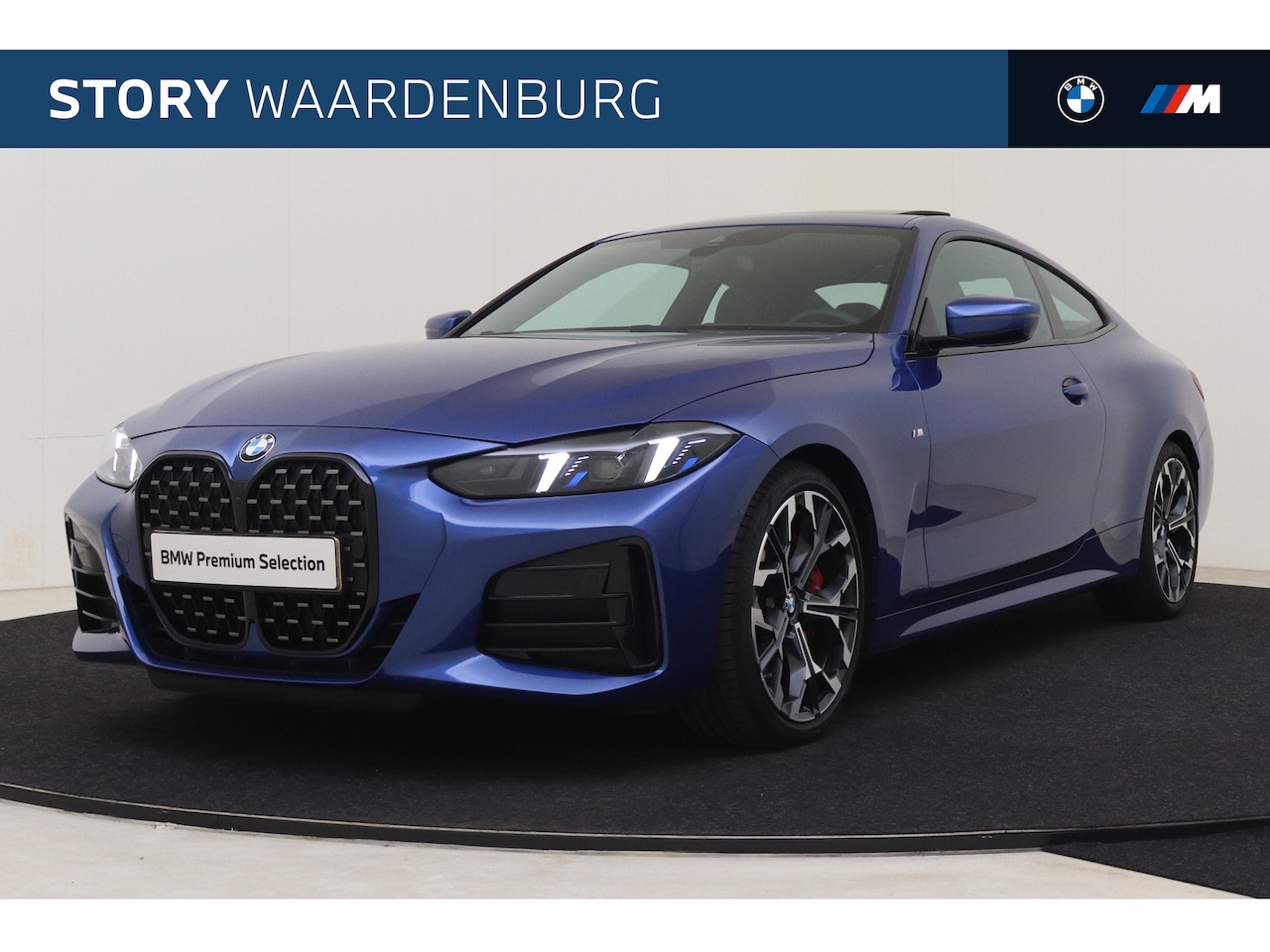 BMW 4-serie Coupé - 420i High Executive M Sport / Schuif-Kanteldak / Adaptieve LED / Stoelverwarming / M Sport - AutoWereld.nl