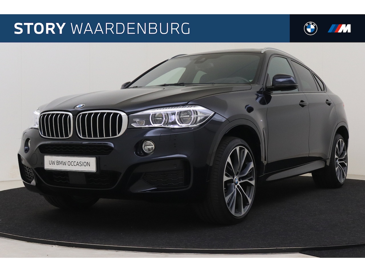 BMW X6 - xDrive40d High Executive M Sport Automaat / Schuif-Kanteldak / Trekhaak / Sportstoelen / A - AutoWereld.nl