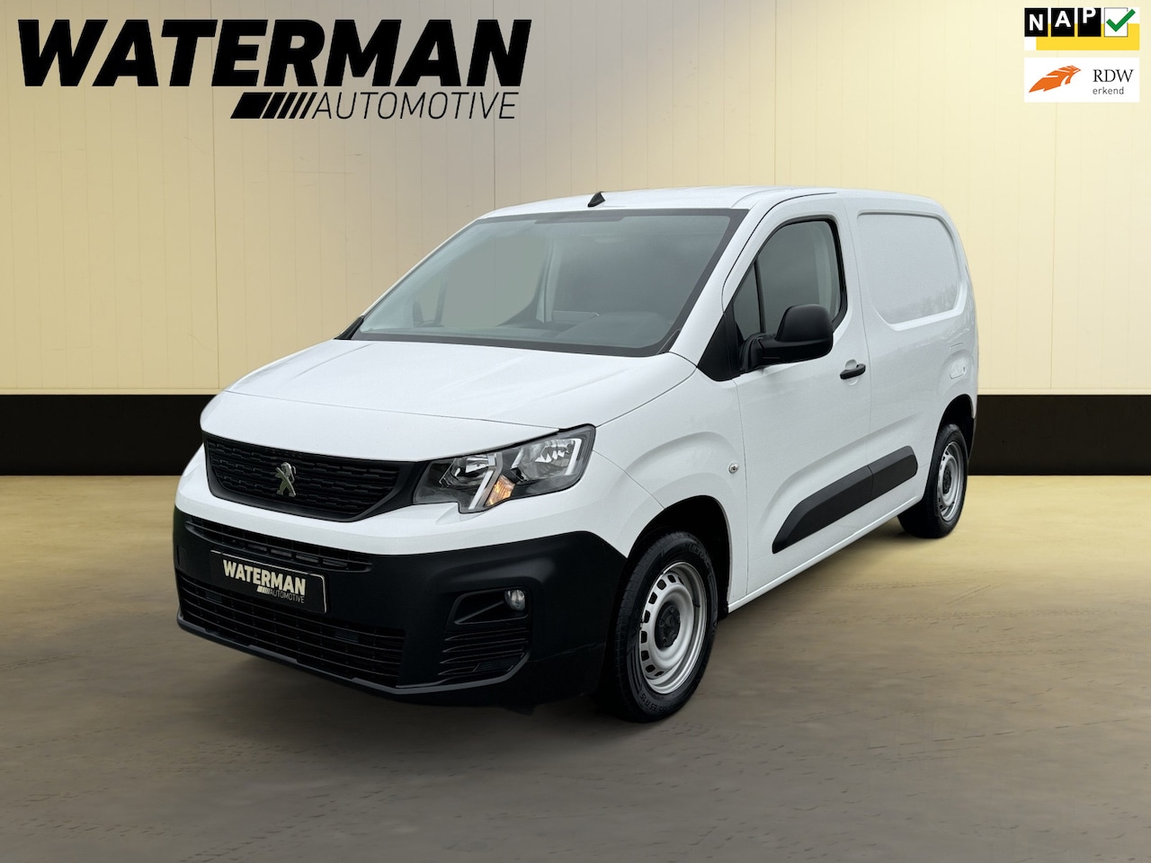 Peugeot Partner - 1.5 BlueHDI PREMIUM AIRCO/NAVI/CRUISE/SCHUIFDEUR/CARPLAY/NAP! - AutoWereld.nl