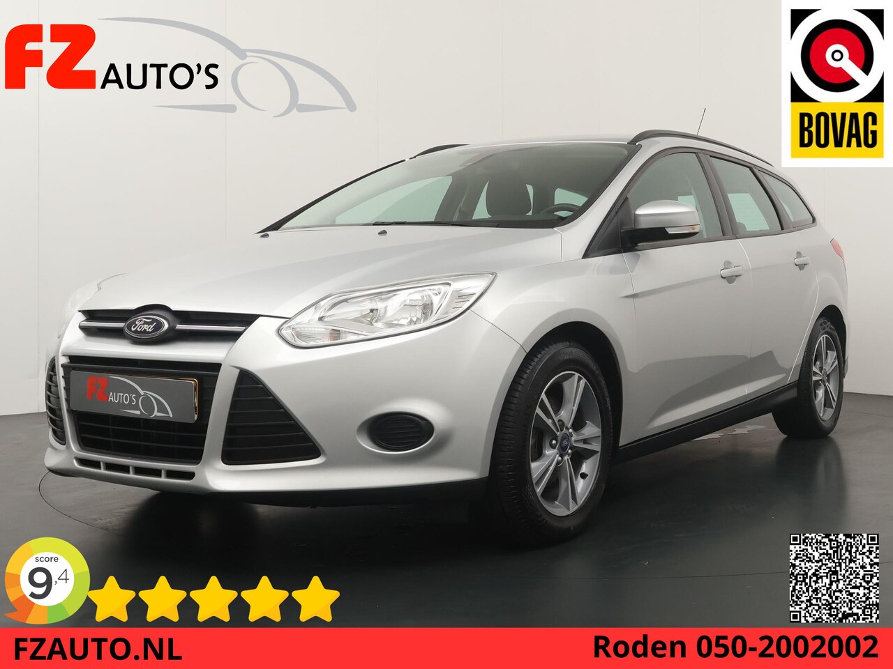 Ford Focus Wagon - 1.0 EcoBoost Edition - Navigatie - Trekhaak - Parkeersensoren - AutoWereld.nl