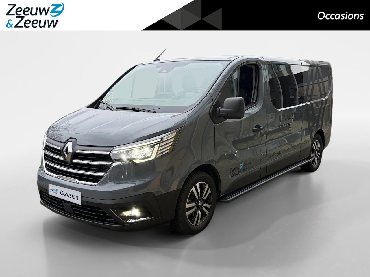 Renault Trafic - 2.0 dCi 170 T30 L2H1 Luxe Dubbel Cabine *Automaat*Navi+Camera*Keyless Entry*Cruise Control - AutoWereld.nl