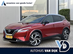 Nissan Qashqai - 1.3 MHEV Xtronic Tekna Plus | Nappa Leder/20-inch/Head-Up/Cruise Adaptief