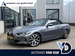BMW 4-serie Cabrio - 420i High Executive | NL Auto/2e Eig./Voll.Historie/Navi/Leder/Head-Up/Clima/Cruise/Apple