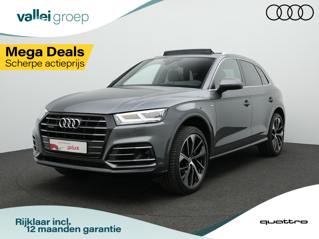 Audi Q5 - 55 TFSI e 367 pk S-tronic quattro Competition / S-Line | Panoramadak | Trekhaak | Matrix L - AutoWereld.nl