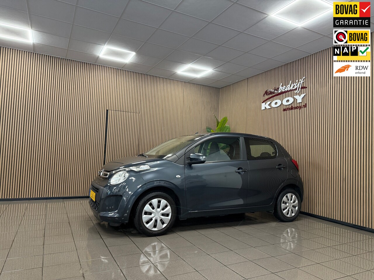 Citroën C1 - 1.0 VTi Feel * Airco / 5 Deurs / LED / NL Auto + NAP * - AutoWereld.nl