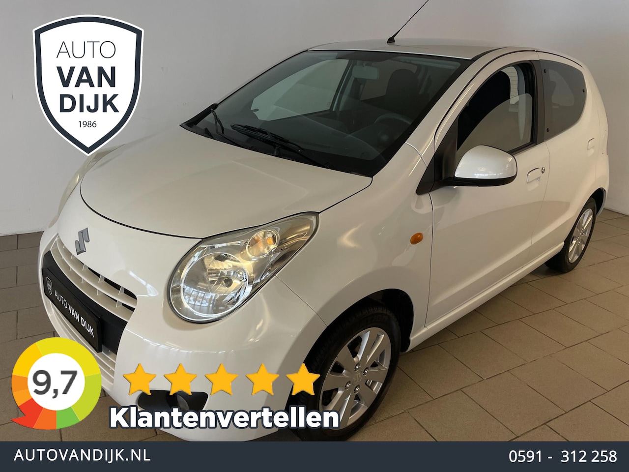 Suzuki Alto - 1.0 Exclusive AIRCO TOERENTELLER 5 DRS PARELMOER LAK ELEK RAMEN CENT VERG VELGEN ZEER NETT - AutoWereld.nl