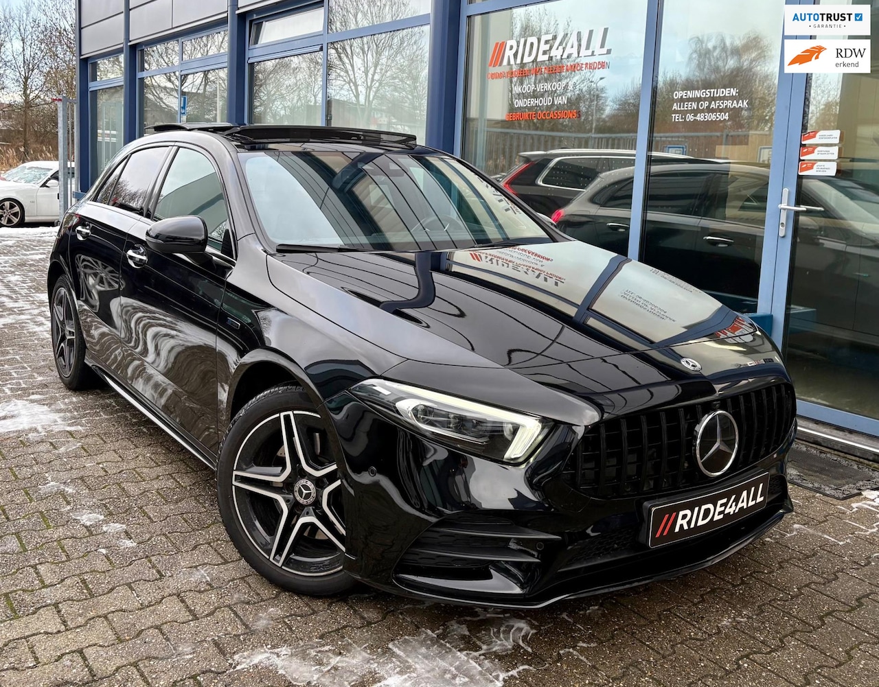 Mercedes-Benz A-klasse - 250e/AMG/PANO/KEYLESS/BURMESTER!! - AutoWereld.nl