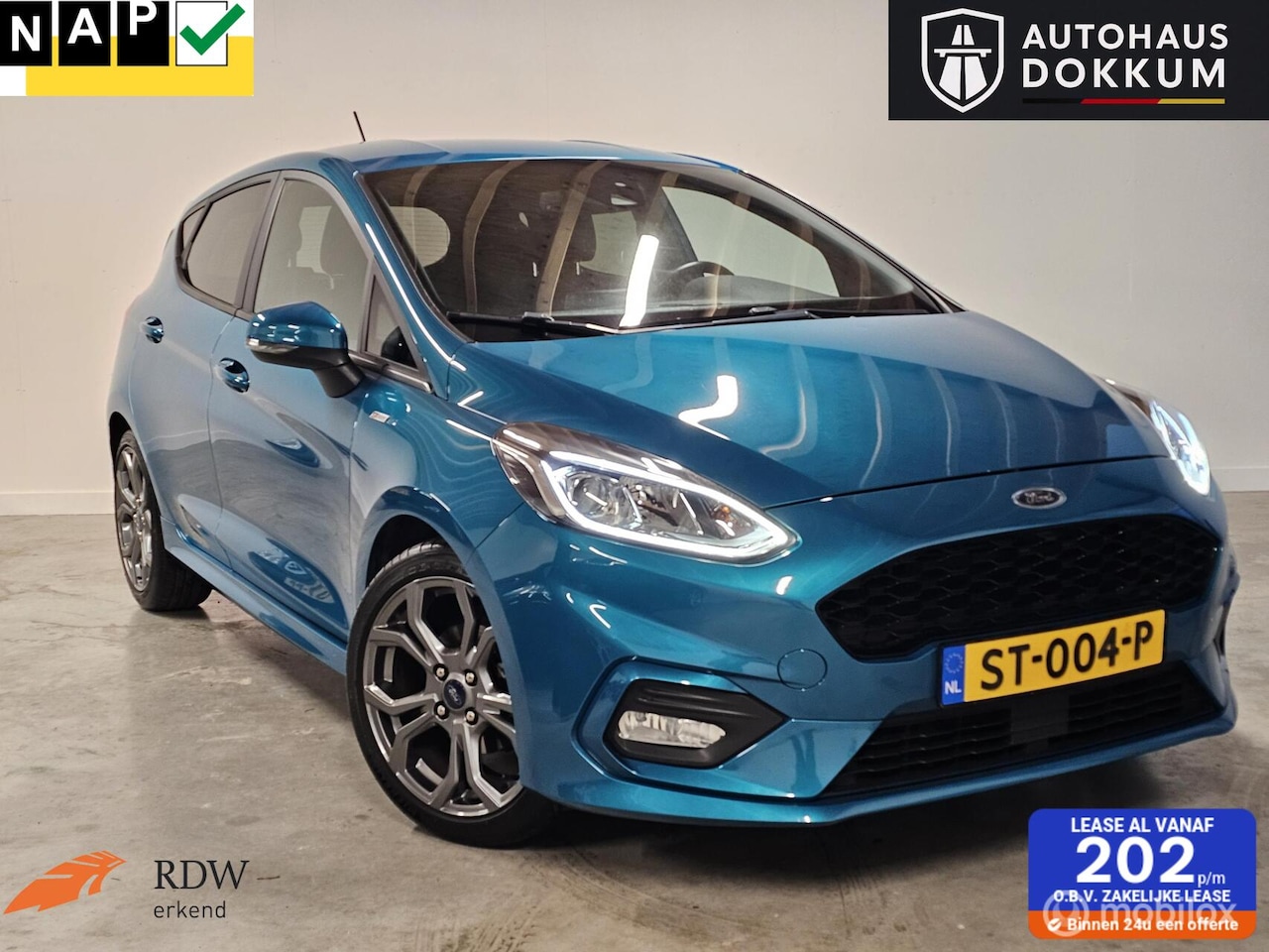 Ford Fiesta - 1.0 EcoBoost ST-Line Stoelverw / Stuurverw / PDC - AutoWereld.nl