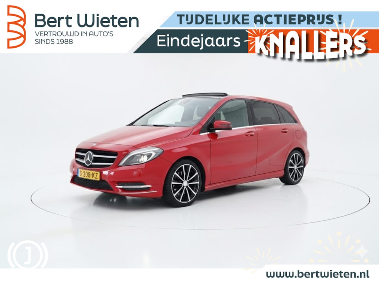 Mercedes-Benz B-klasse - 180 | Panoramadak | Hoge instap | Trekhaak |Cruise | Stoelverwar - AutoWereld.nl
