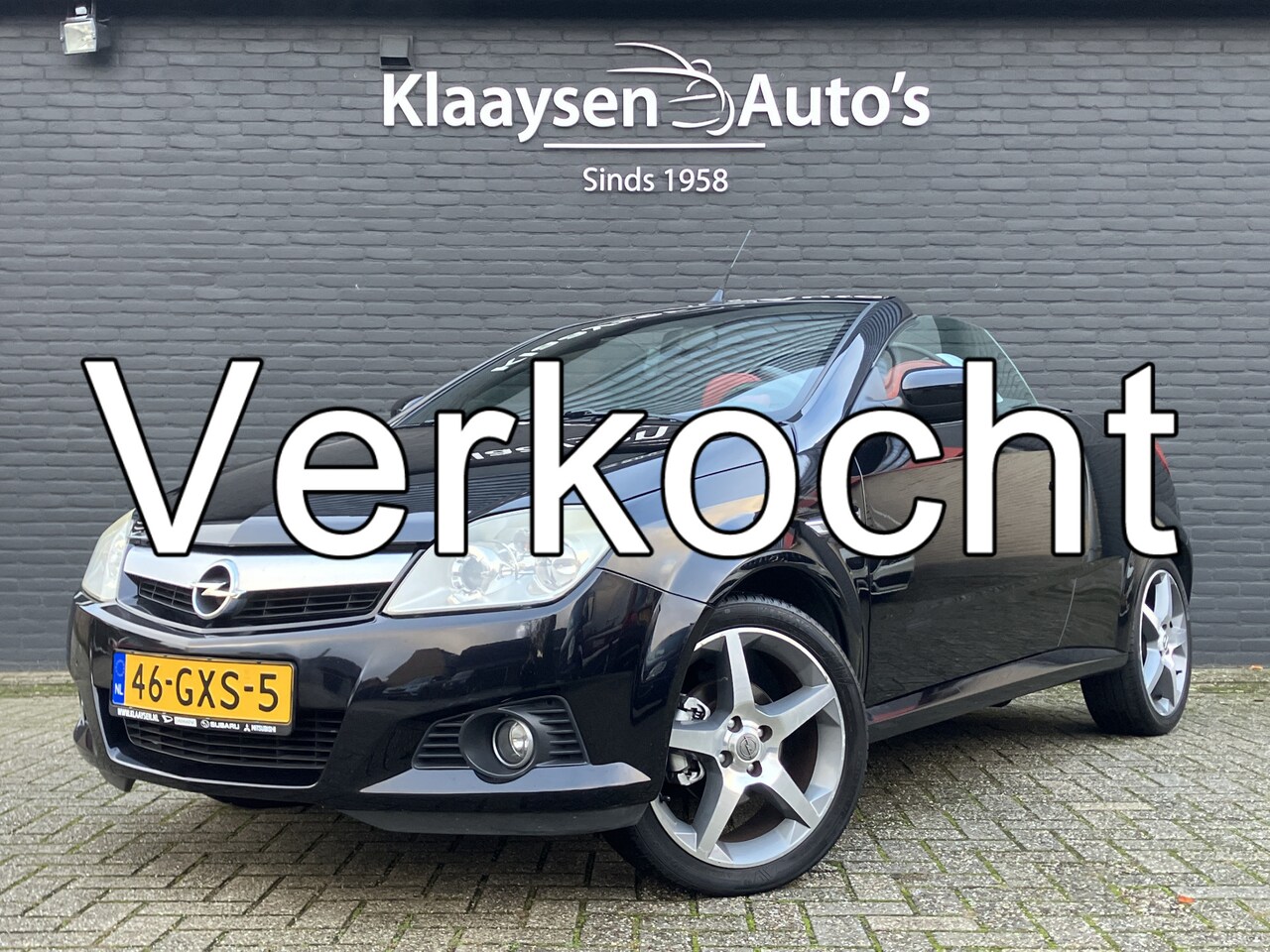 Opel Tigra TwinTop - 1.4-16V Temptation | rood leder interieur | airco | lichtmetalen velgen | elektrische hard - AutoWereld.nl