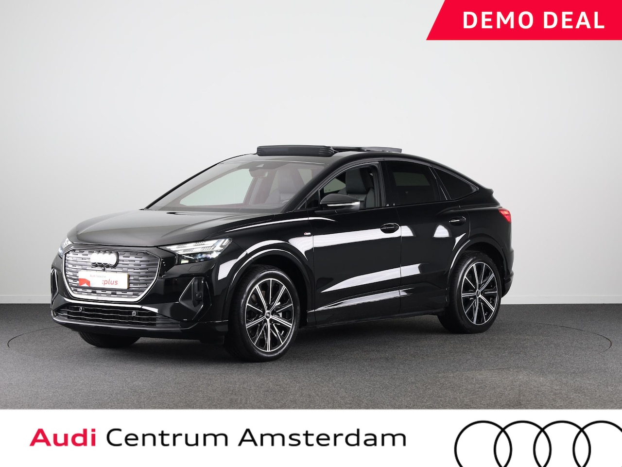 Audi Q4 Sportback e-tron - 45 quattro S Edition 82 kWh 286pk | Panoramadak | lederen bekleding | SONOS premium Audio - AutoWereld.nl
