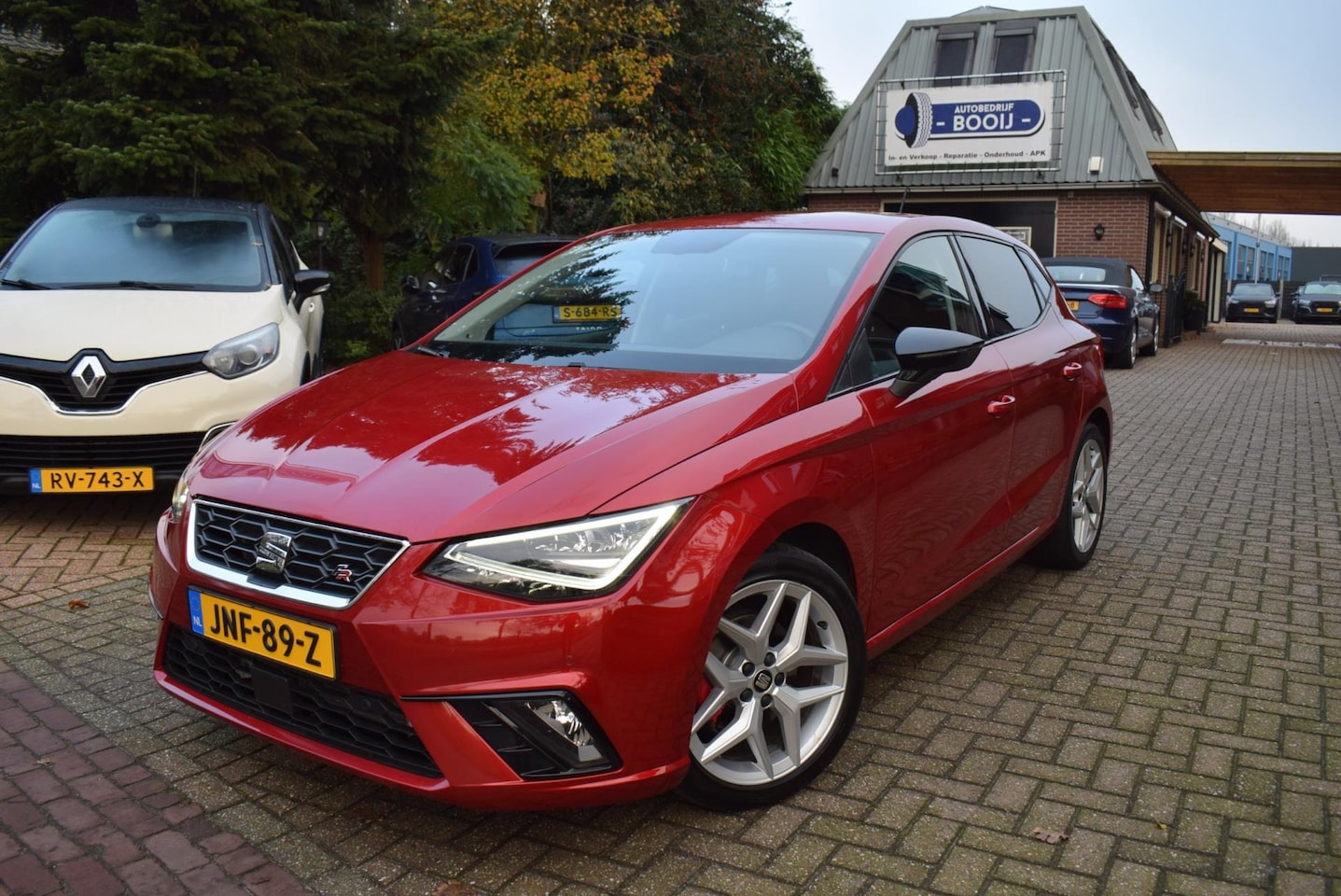 SEAT Ibiza - 116 PK TSI FR Business Intense/AIRCO-ECC/ADAP CRUISE/NAVI/CARPLAY/CAMERA/XENON LED/BLUETOO - AutoWereld.nl