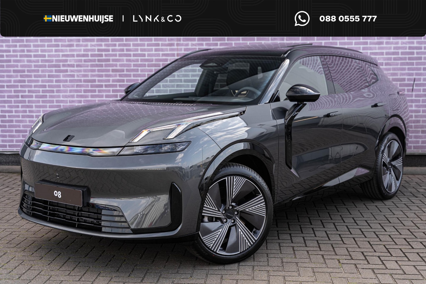 Lynk & Co 08 - 1.5 More | Actieradius gecombineerd 1100 km | Elektrische massage- & ventilatiestoelen met - AutoWereld.nl