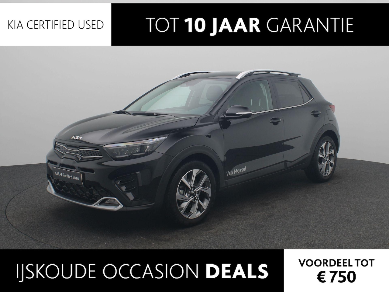 Kia Stonic - 1.0 T-GDi MHEV GT-PlusLine | Dodehoek sensor | Stoel Stuur Verwarming | LED | Navigatie | - AutoWereld.nl